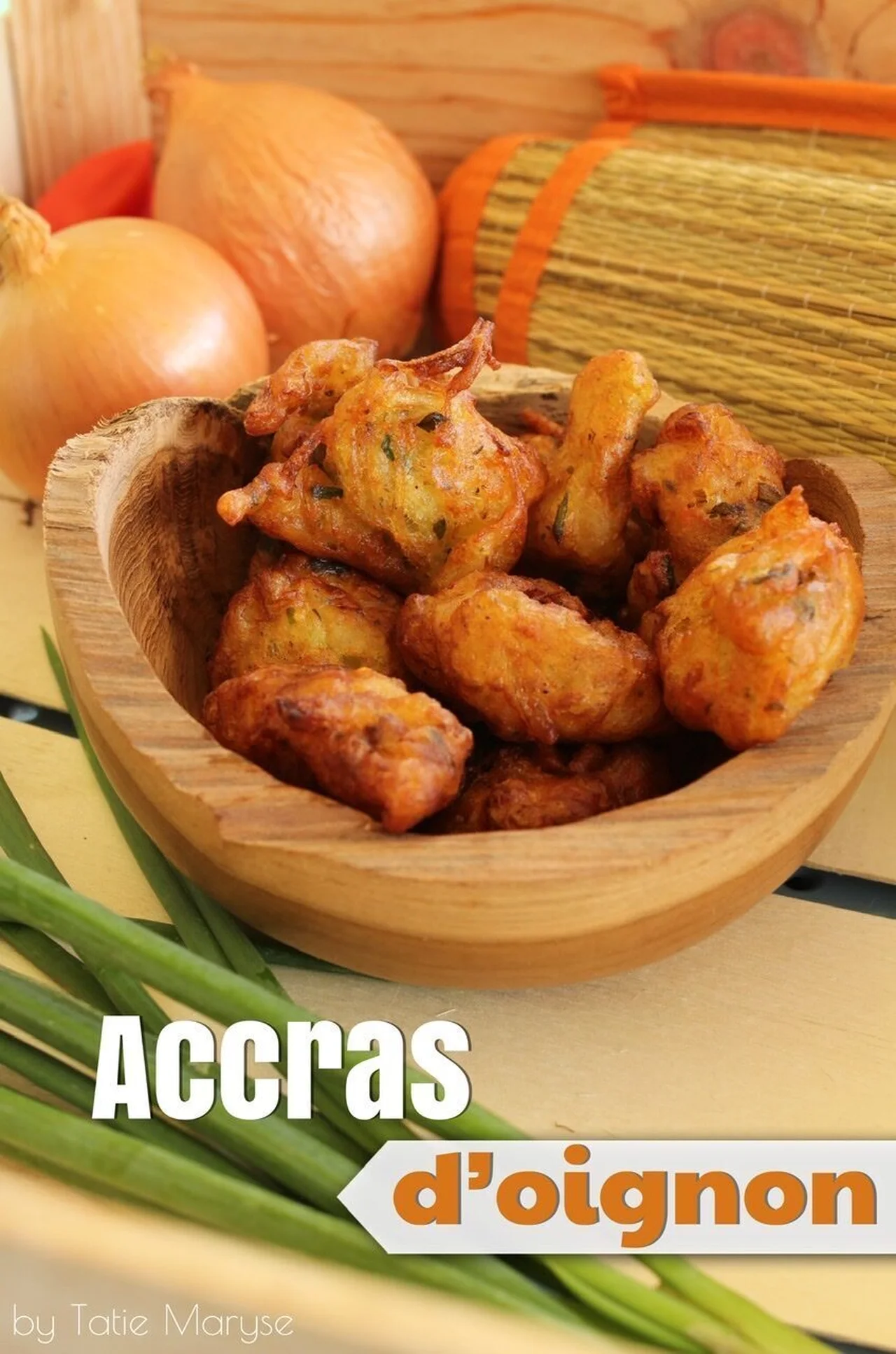 Accras d'oignon antillais