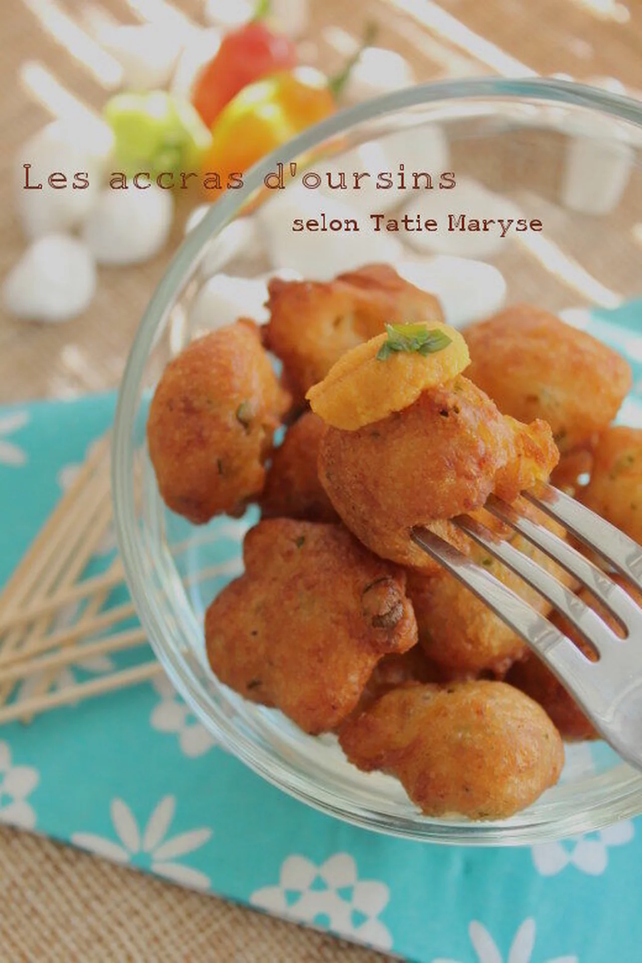Acras d'oursin antillais
