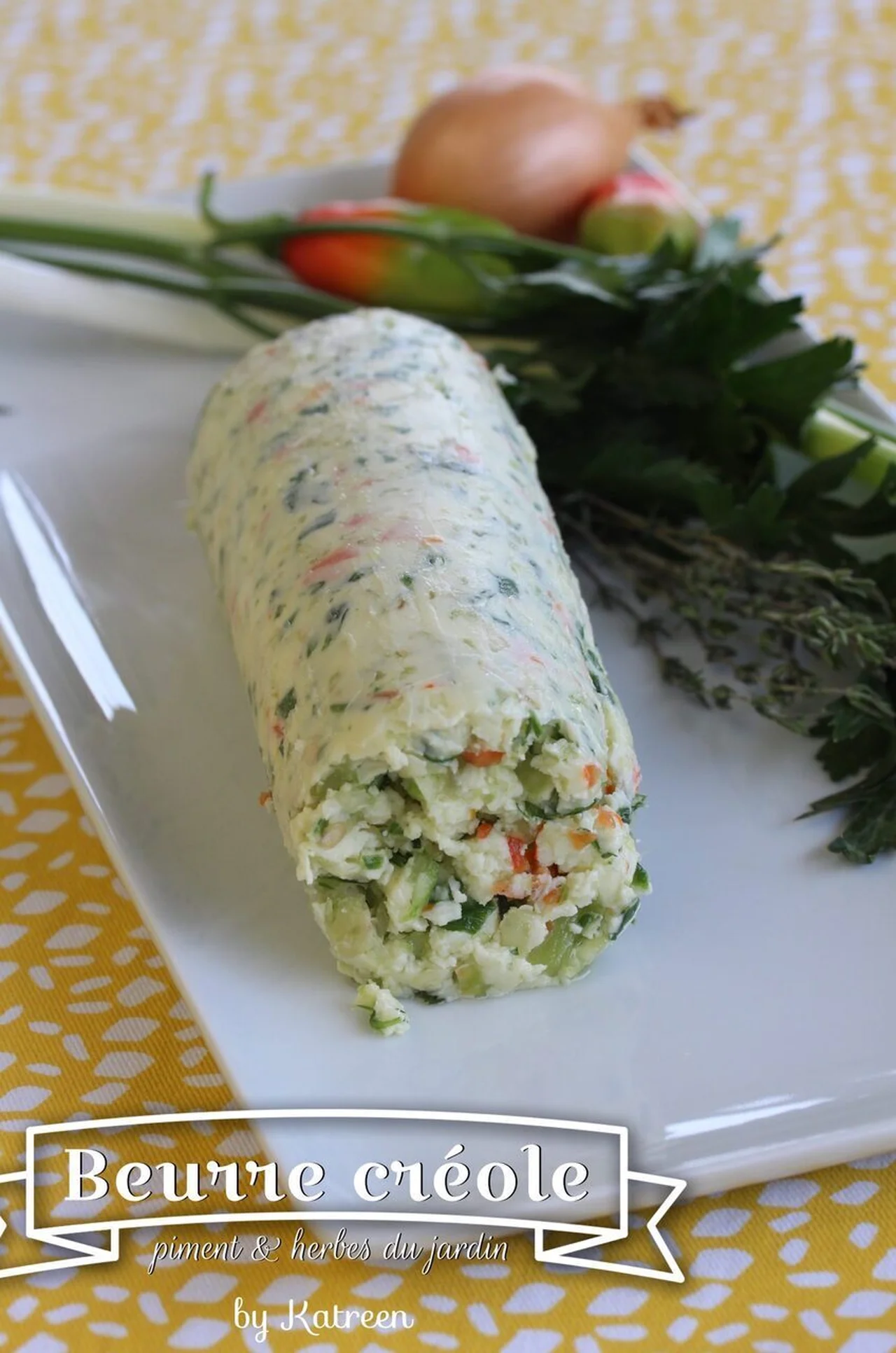 Beurre aux herbes antillais