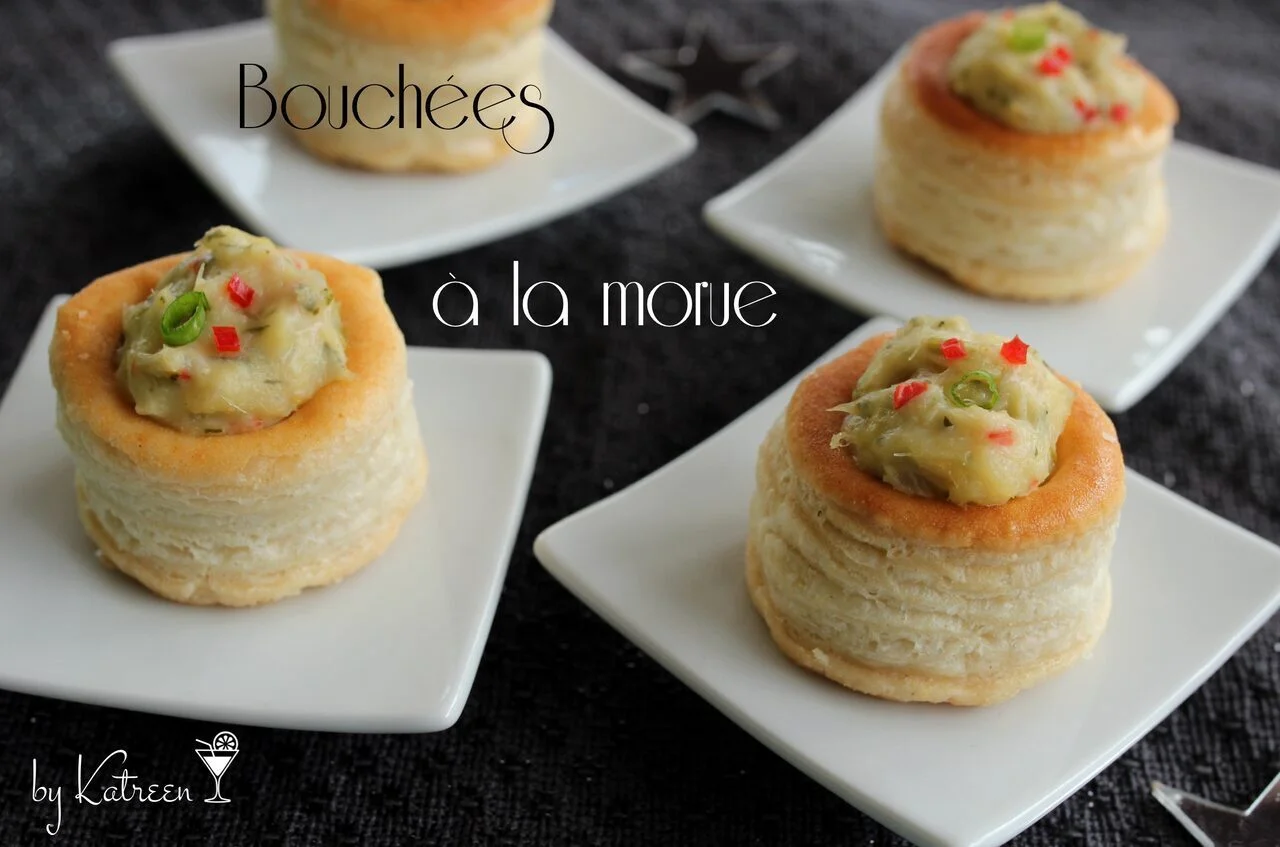 Bouchées à la crème de morue
