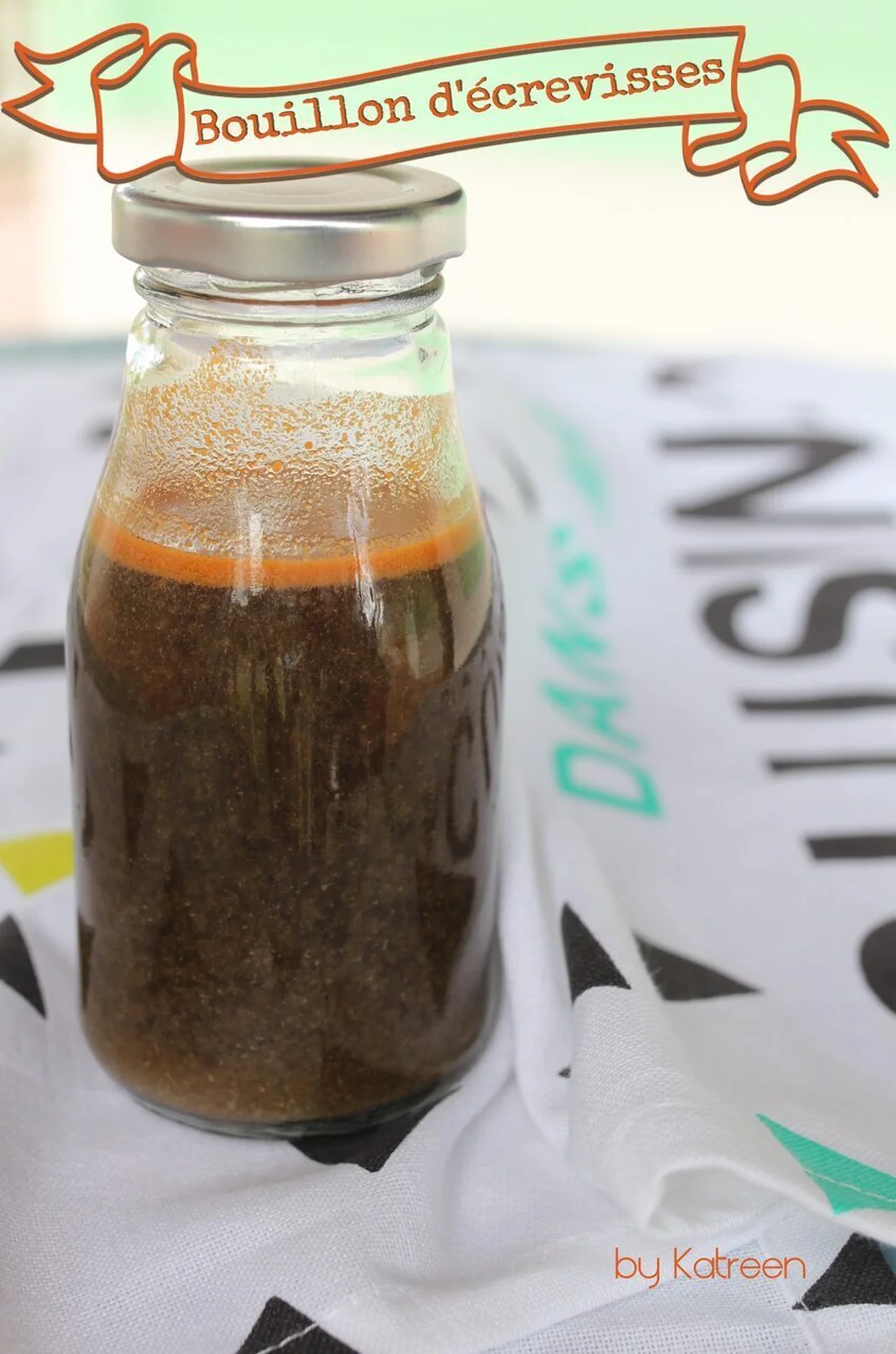 Bouillon d'écrevisses au rhum vieux
