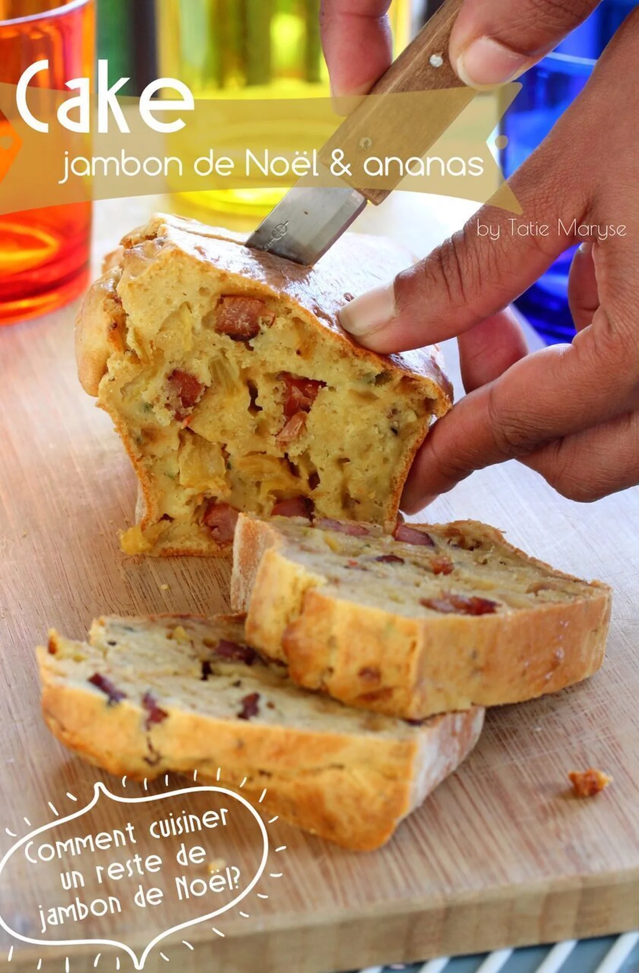 Cake jambon et ananas