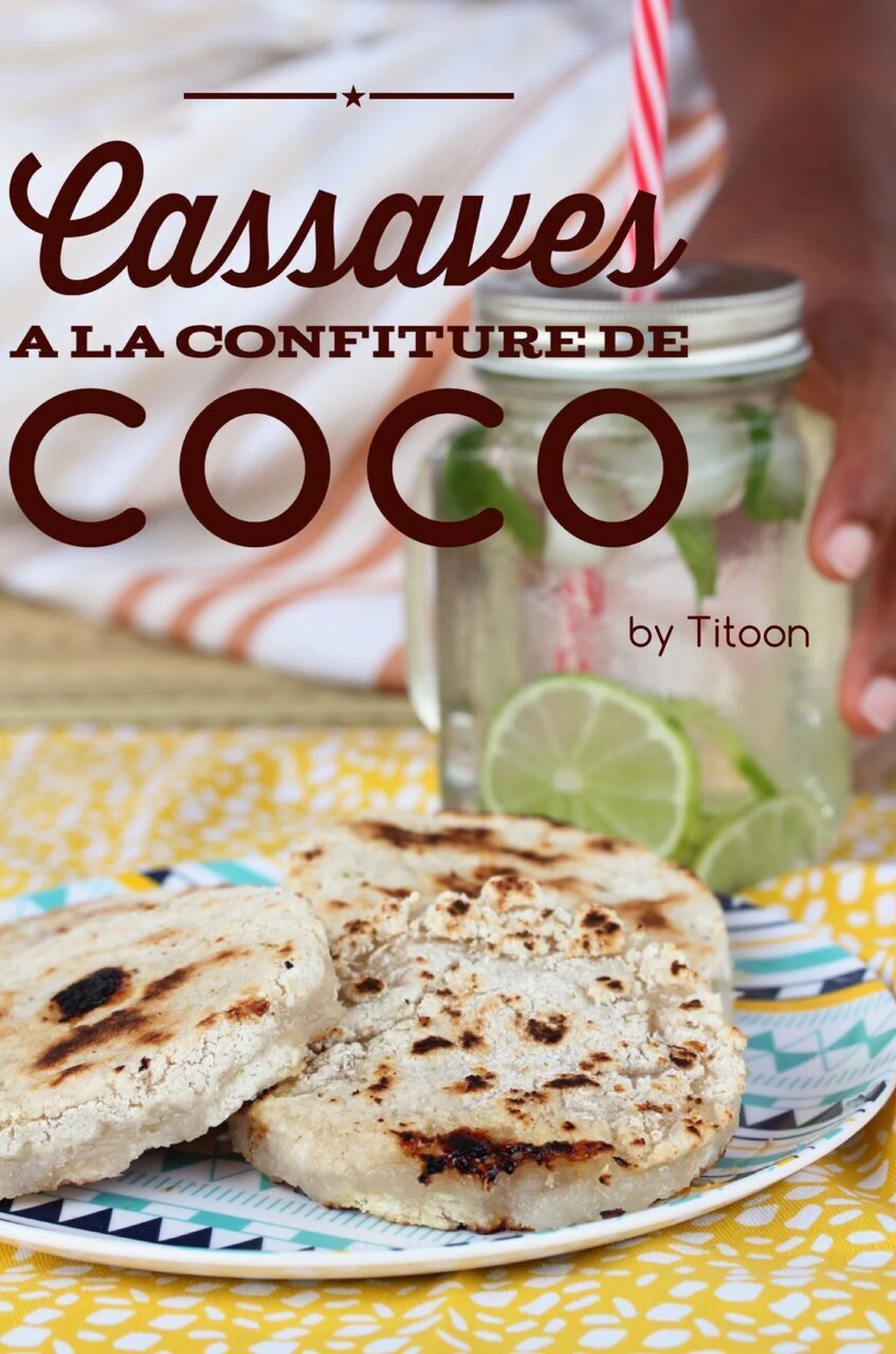 Cassave à la confiture de coco