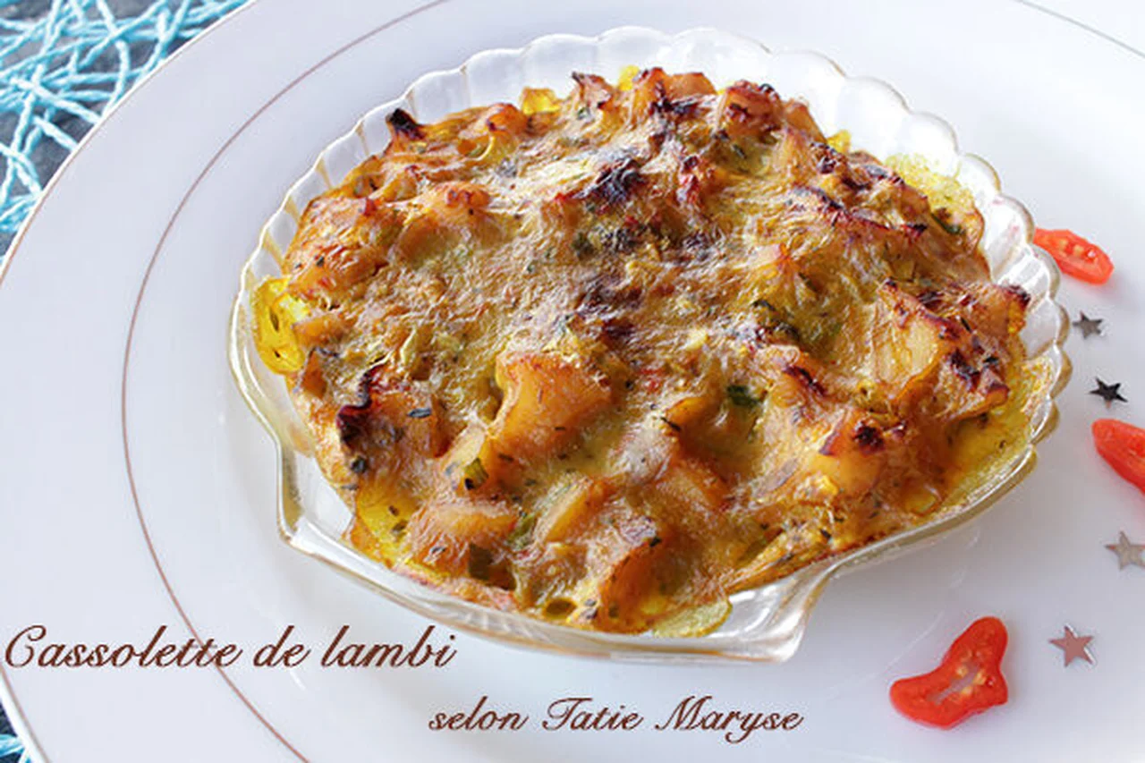 Cassolette de lambi