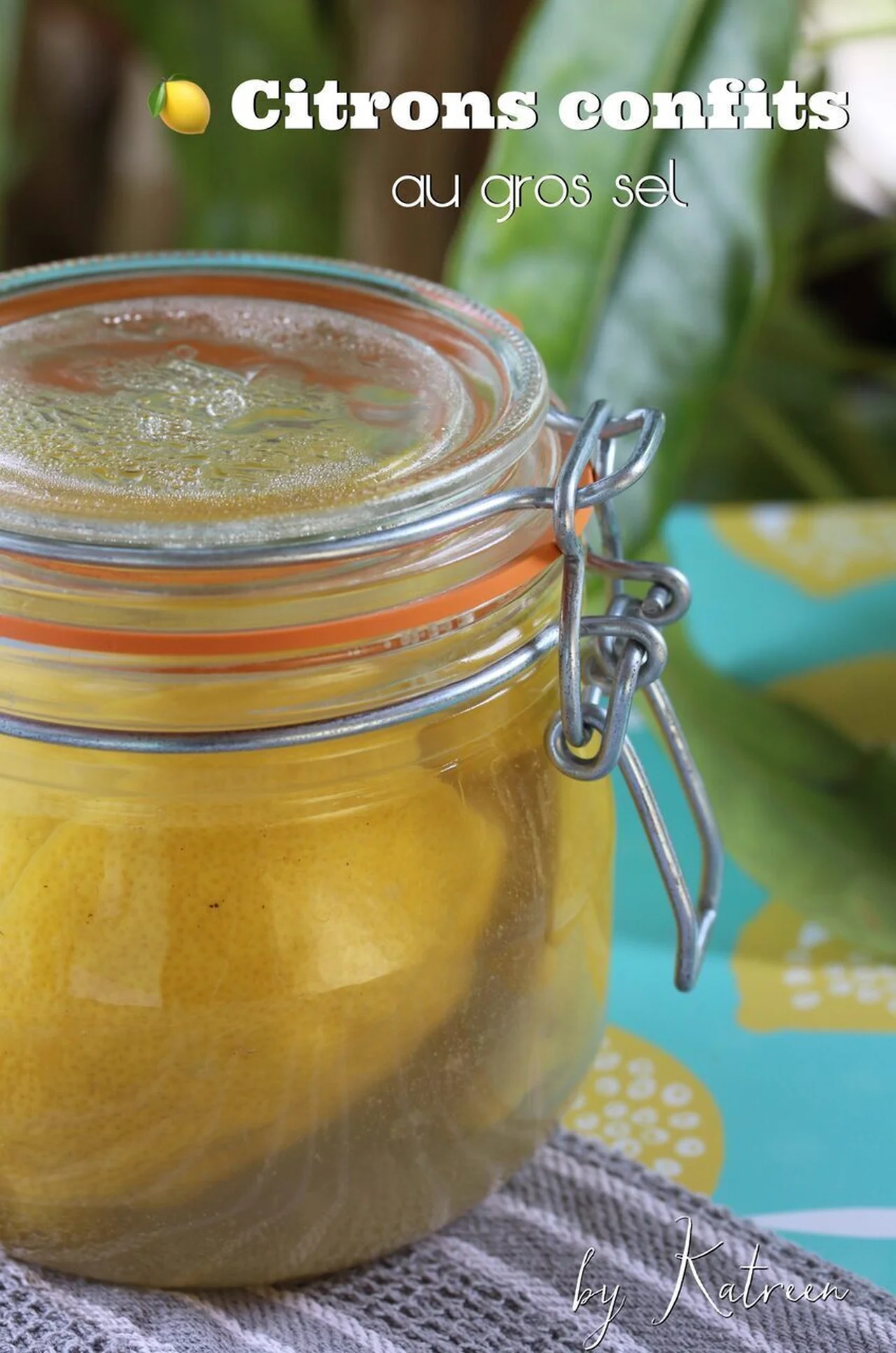 Citrons confits au gros sel