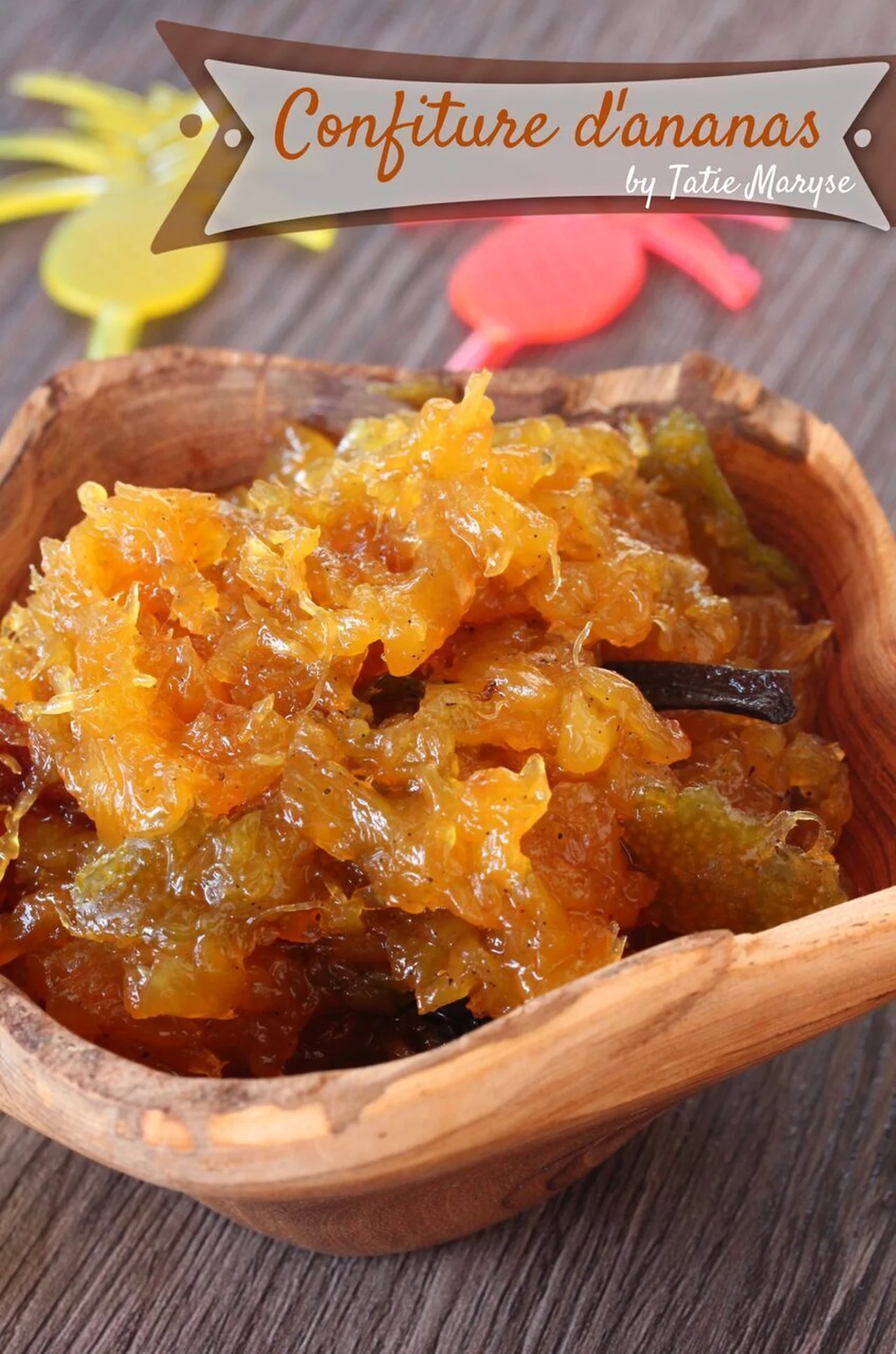 Confiture d'ananas