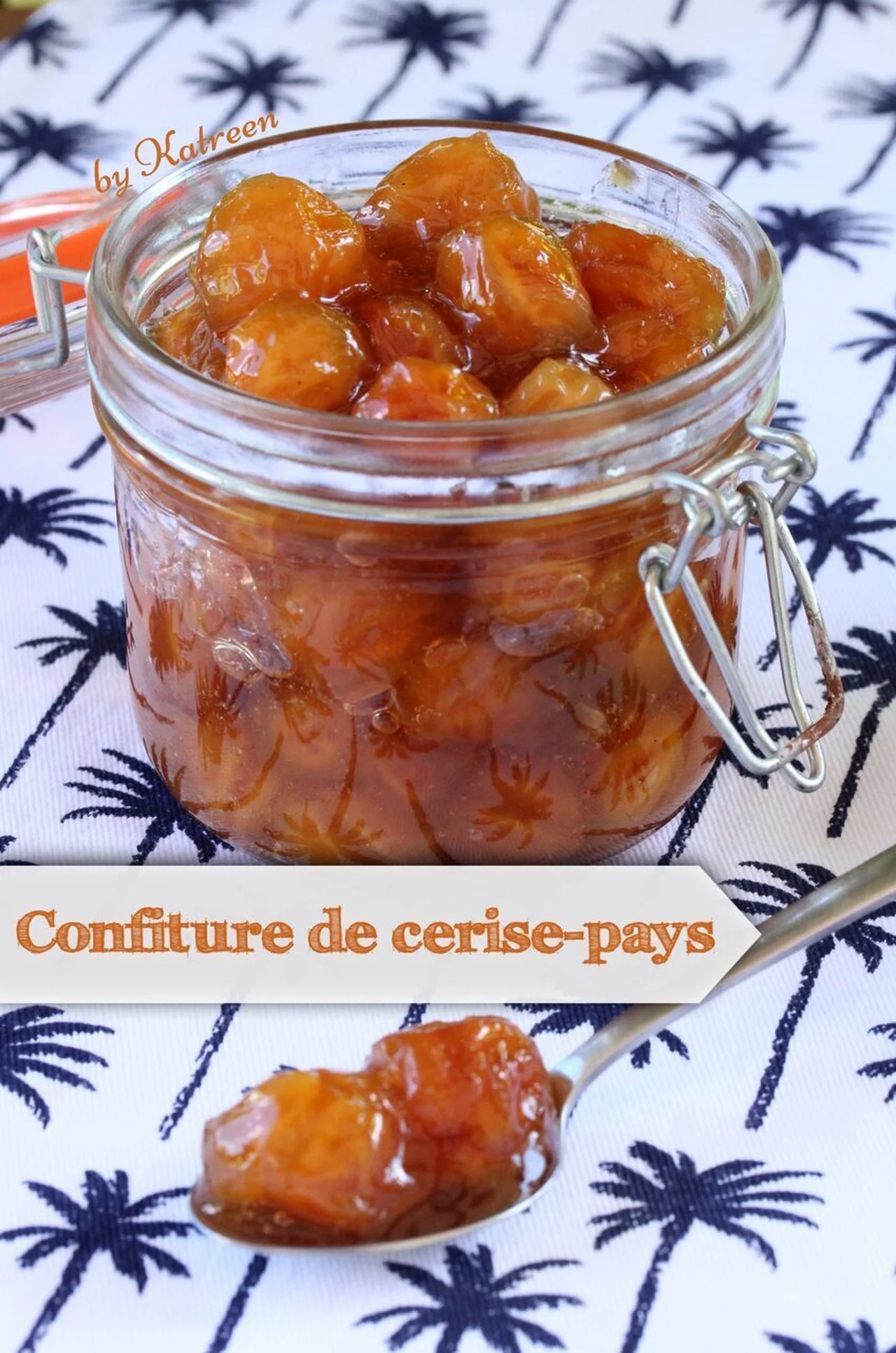 Confiture de cerise-pays