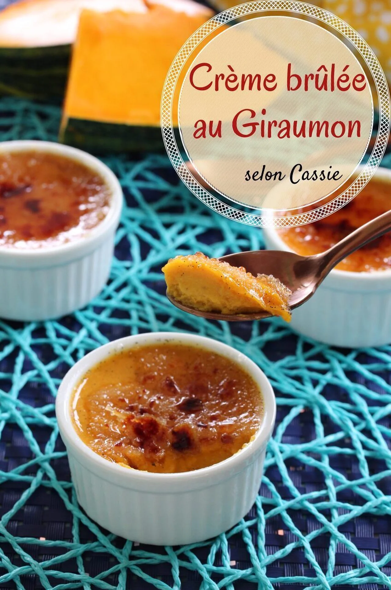 Crème brûlée au giraumon