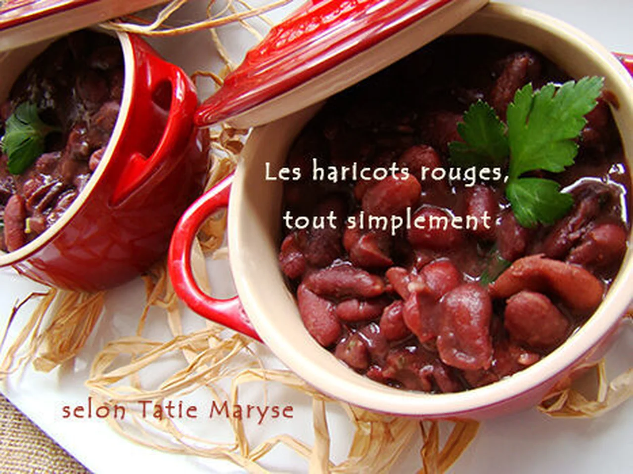 Cuisson des haricots rouges