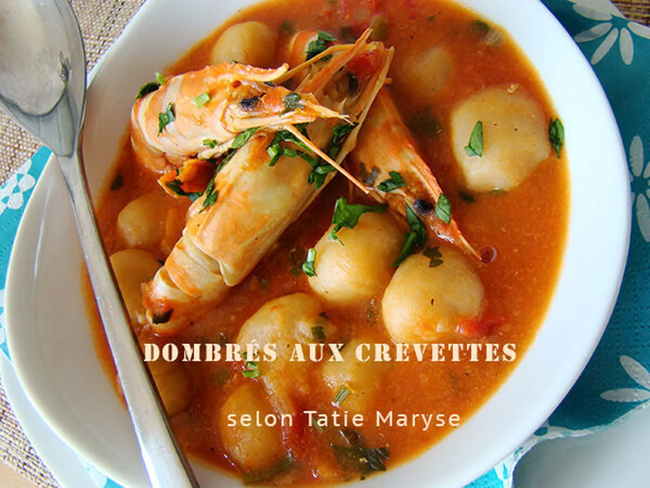 Dombrés aux crevettes