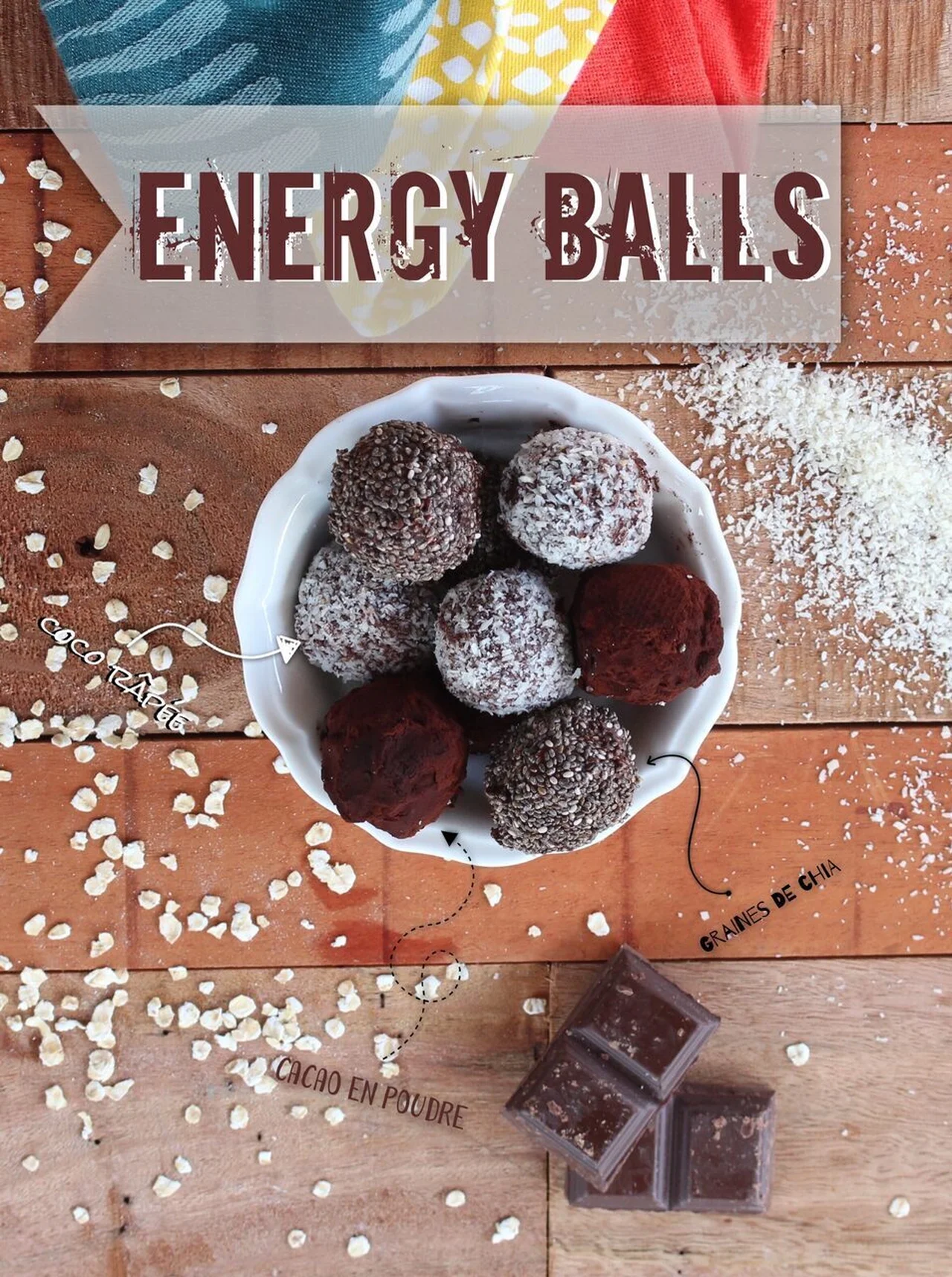 Energy balls aux arachides