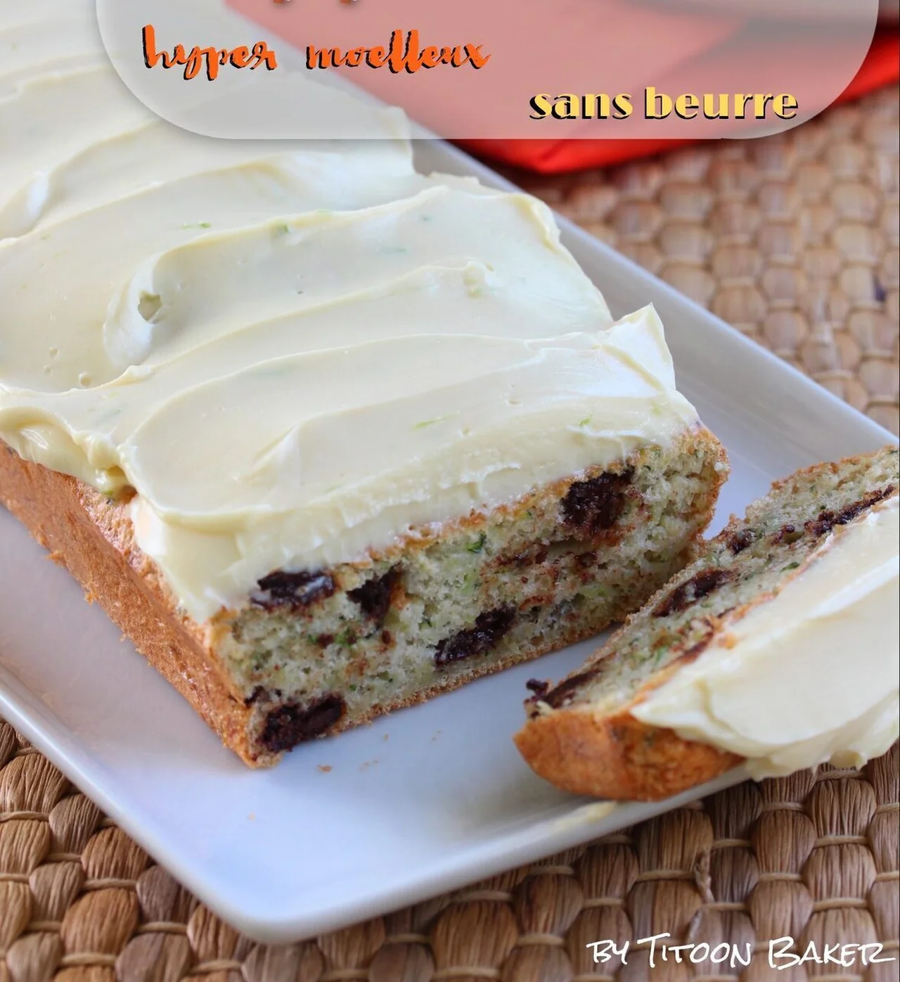 Gâteau sans beurre aux pépites de chocolat