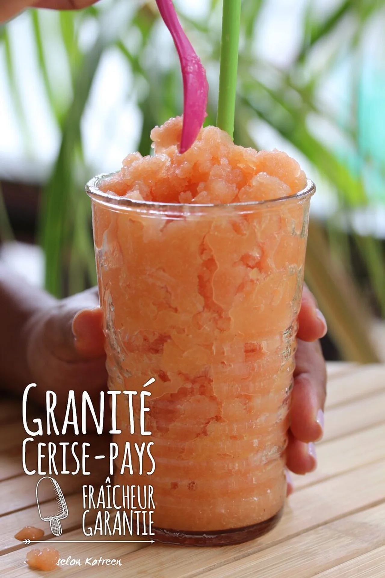 Granité cerise-pays