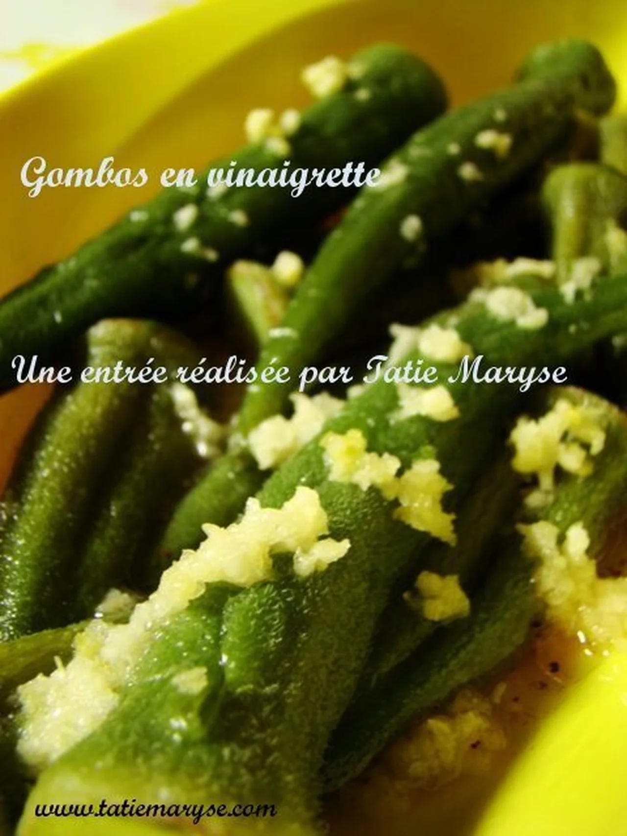 Gombos vinaigrette