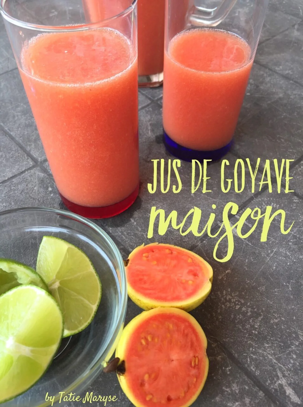 Jus de goyave maison