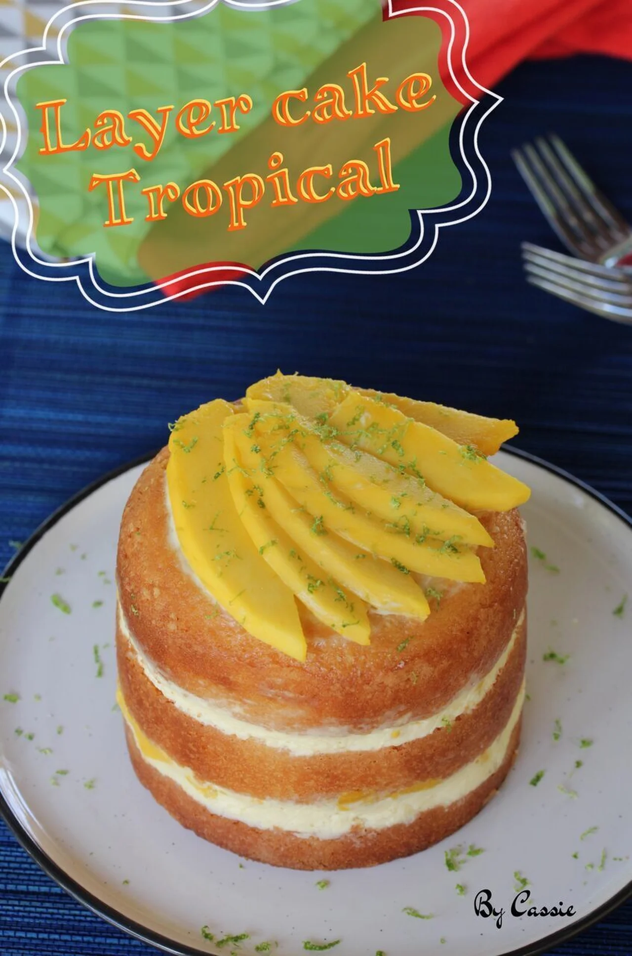 Layer cake tropical version mini