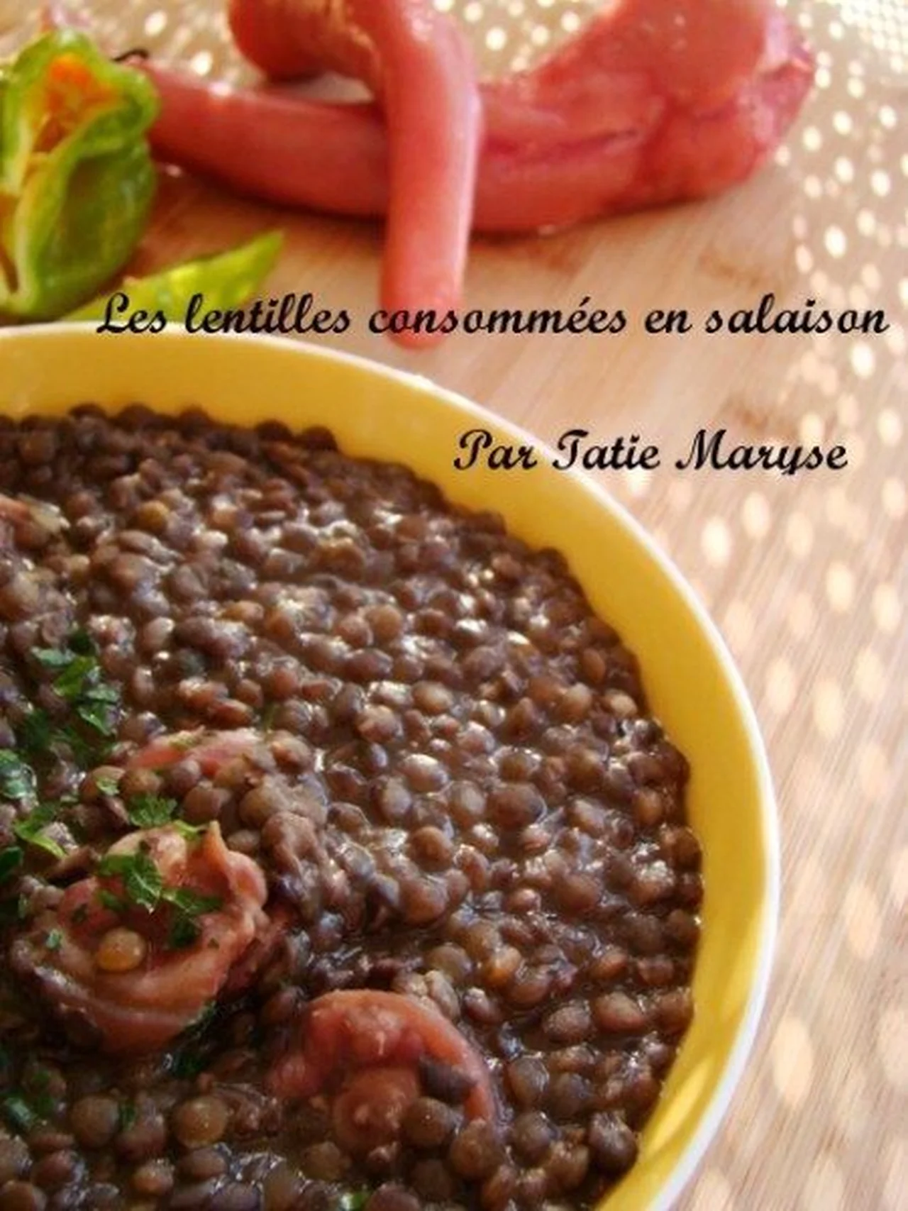 Lentilles consommées