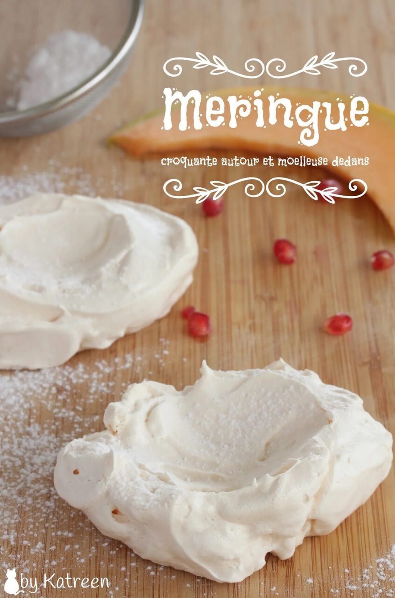 Meringue croquante et moelleuse