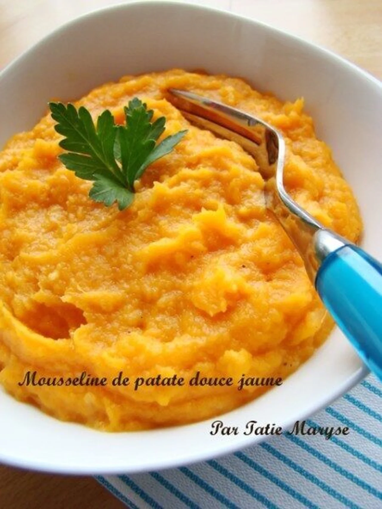Mousseline de patate douce