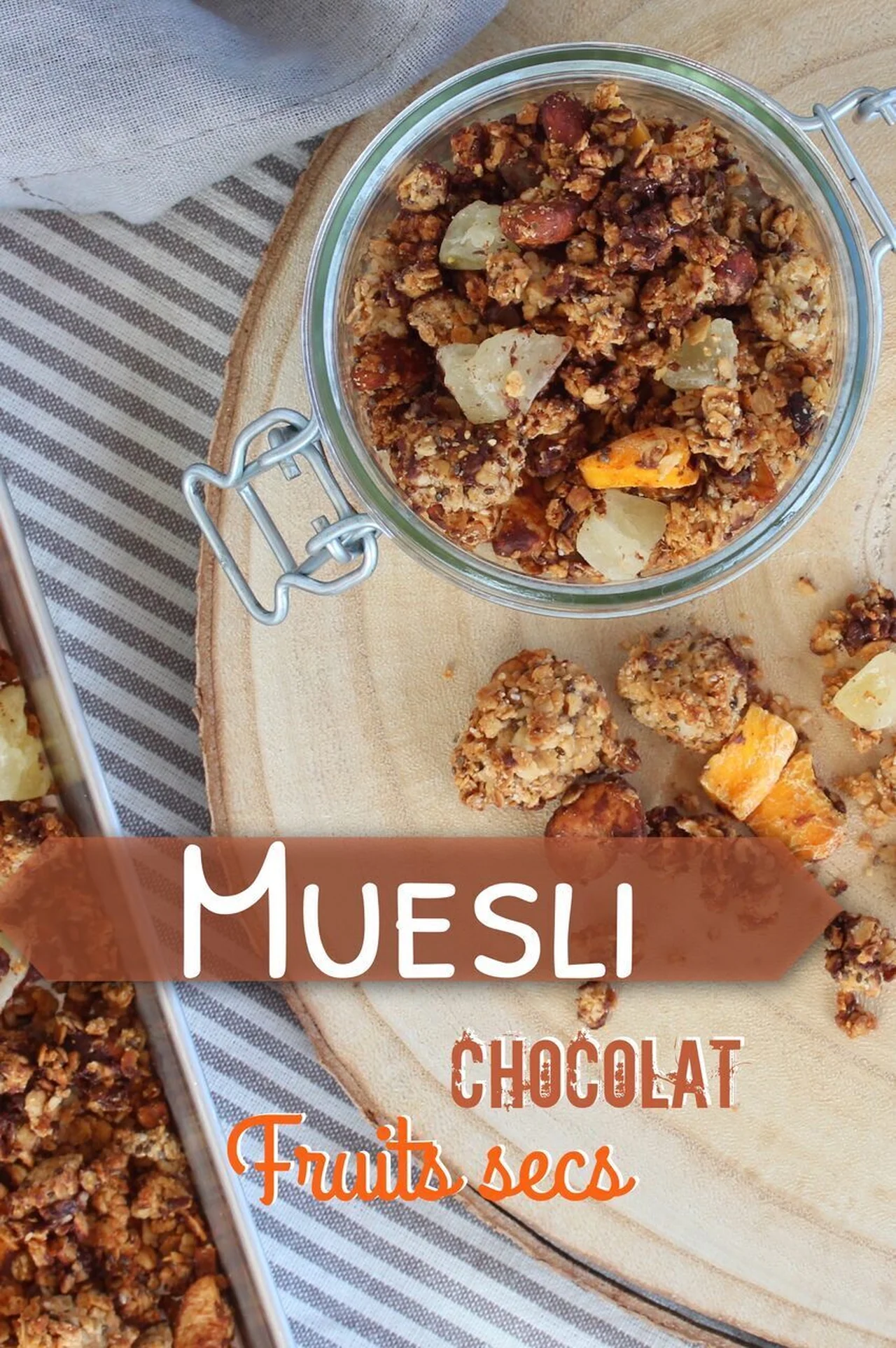 Muesli choco fruits secs