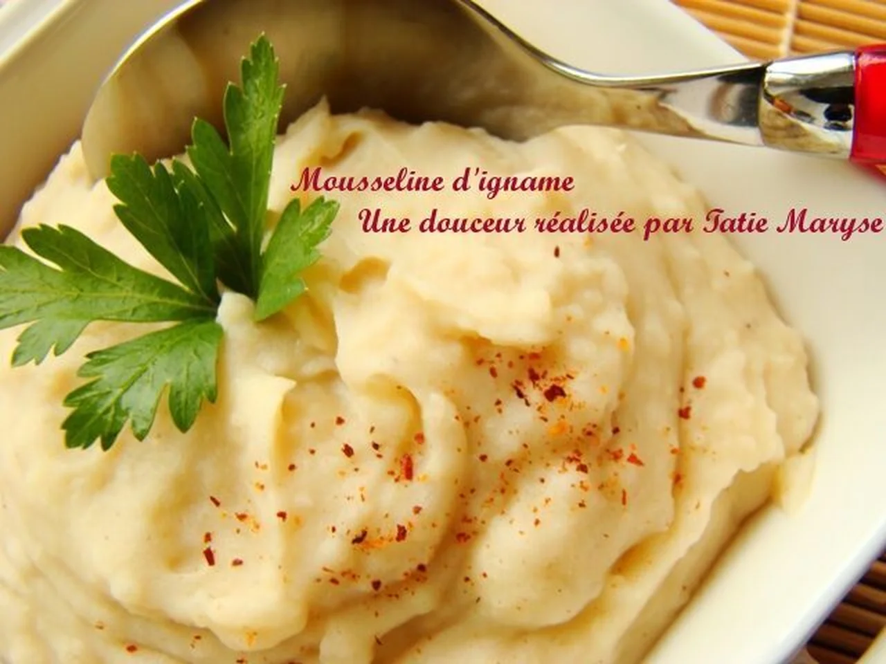 Mousseline d'igname
