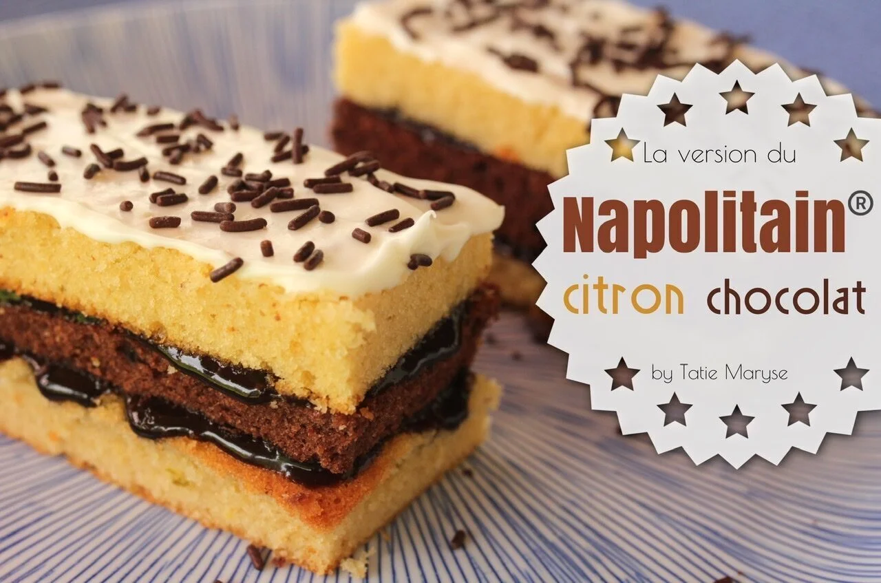 Napolitain citron chocolat