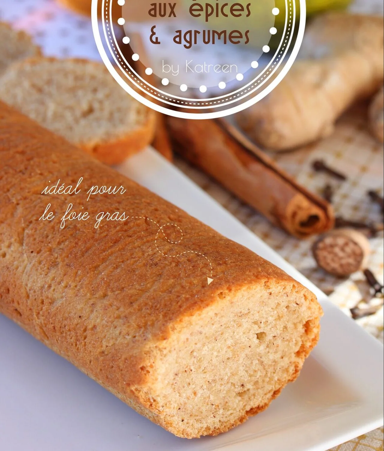Pain aux épices spécial foie gras