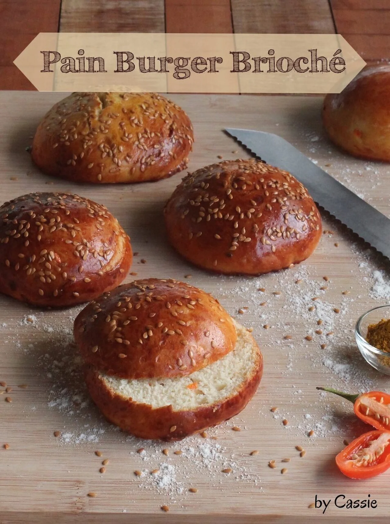 Pain Burger Brioché (bun)