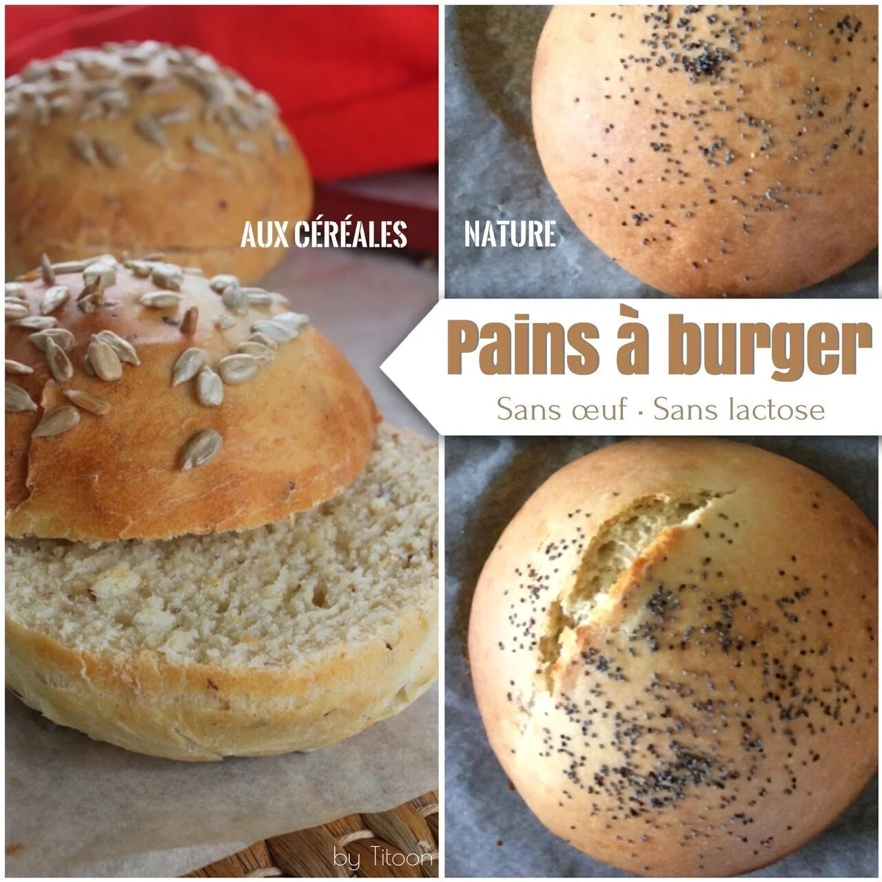 Buns maison sans œuf ni lait