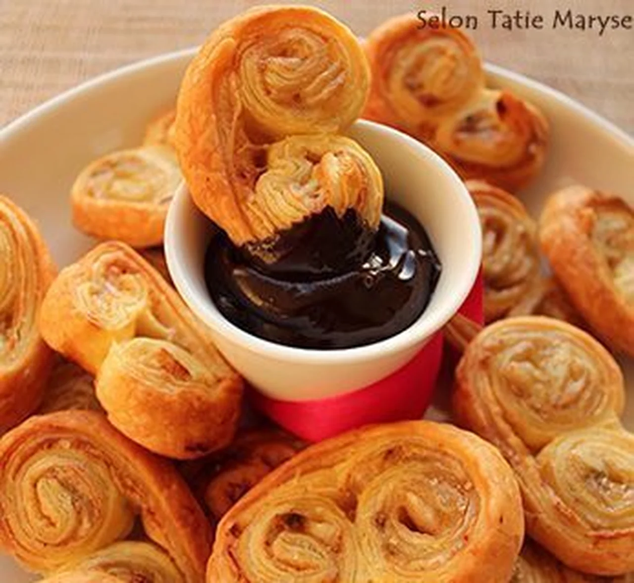 Palmiers sucrés à la banane