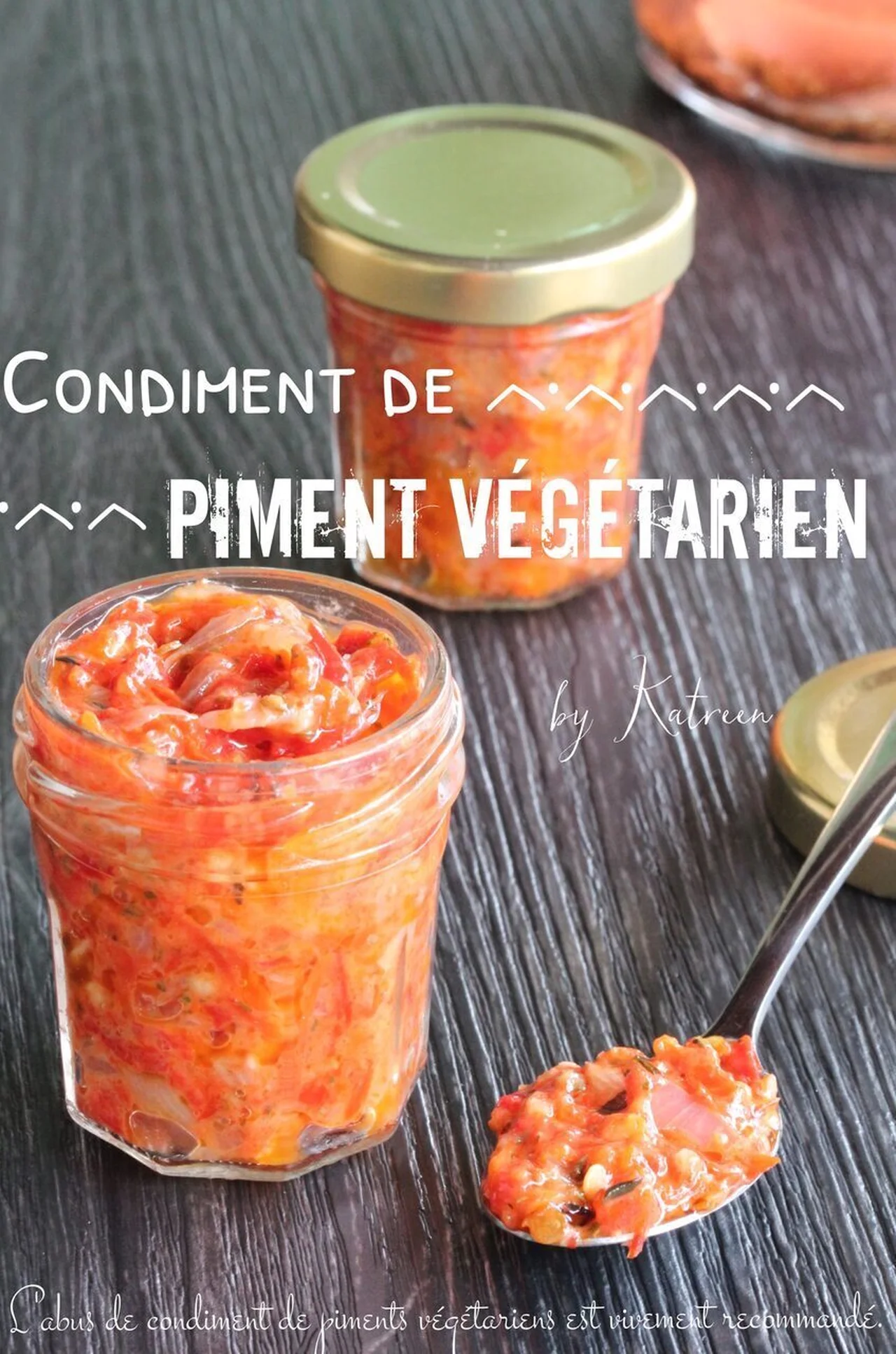 Pâte de piment végétarien