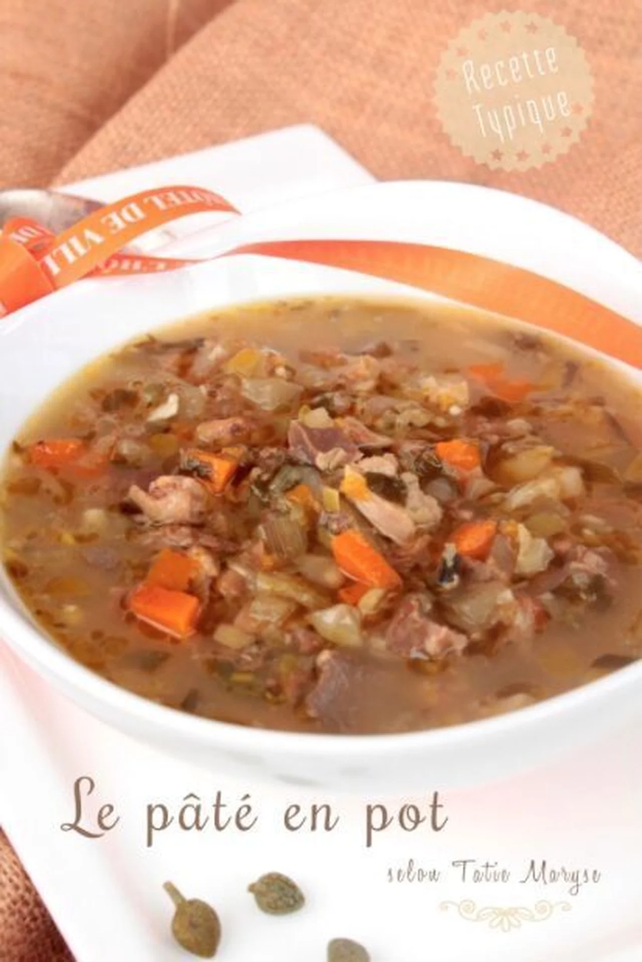 Pâté en pot antillais