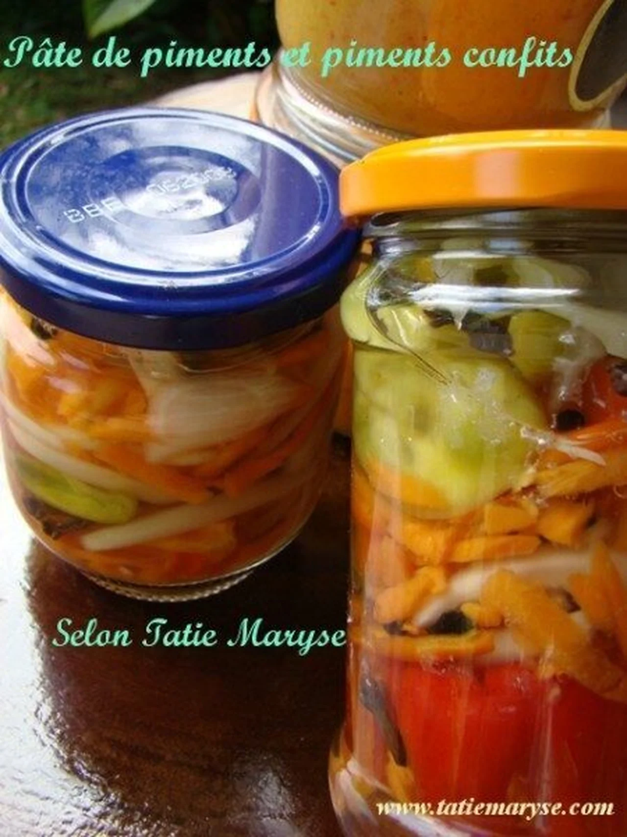 Piment confit antillais