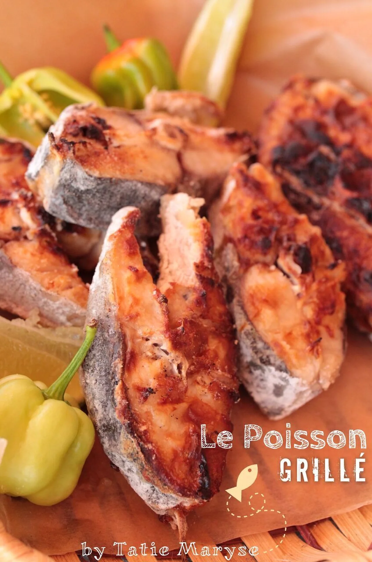 Poisson grillé antillais