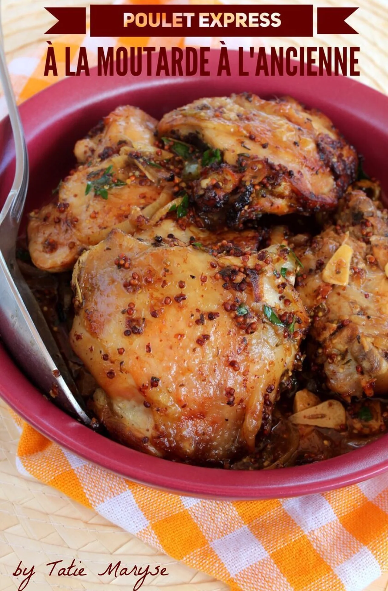 Poulet à la moutarde express