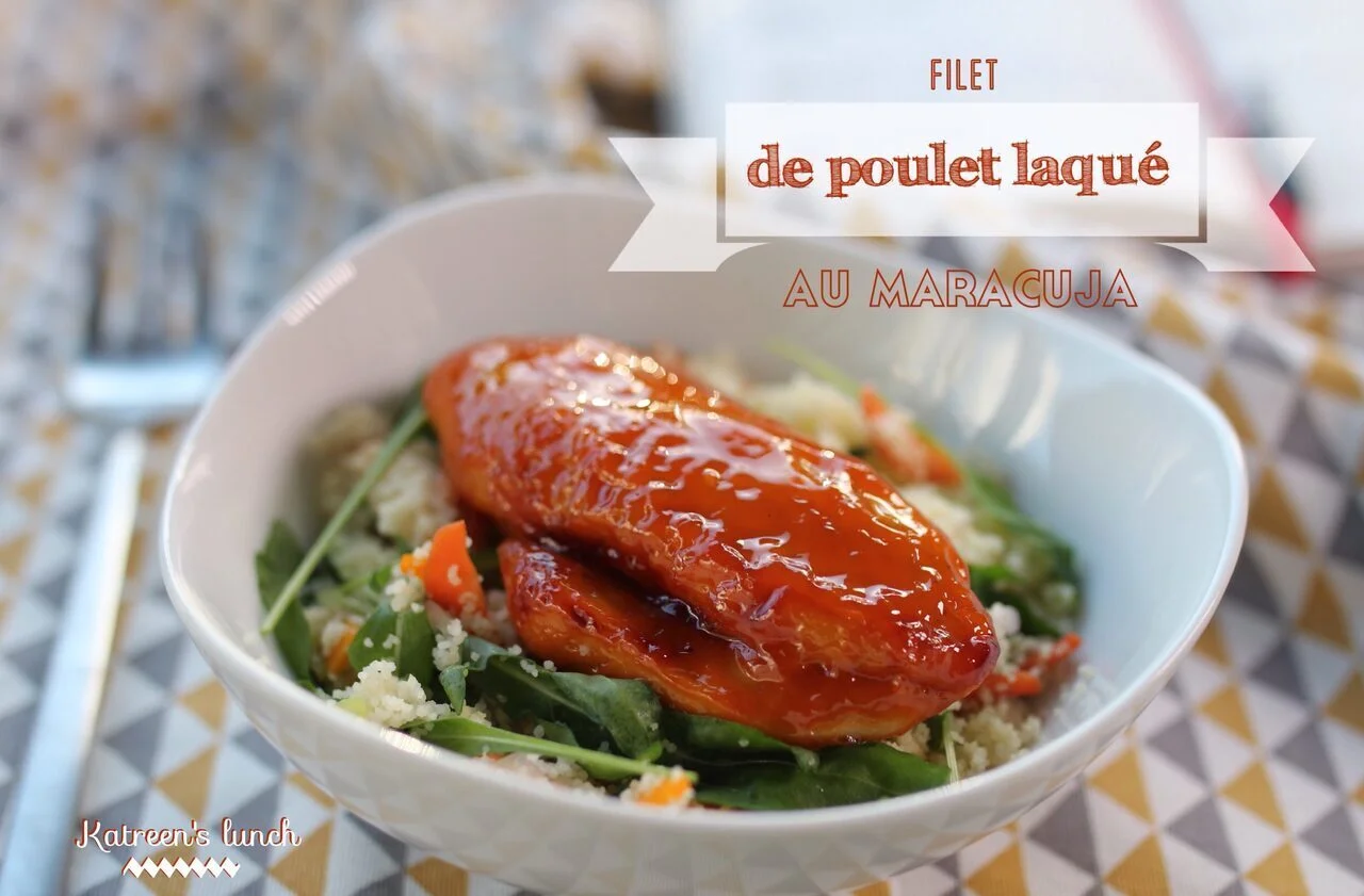 Poulet laqué au maracuja