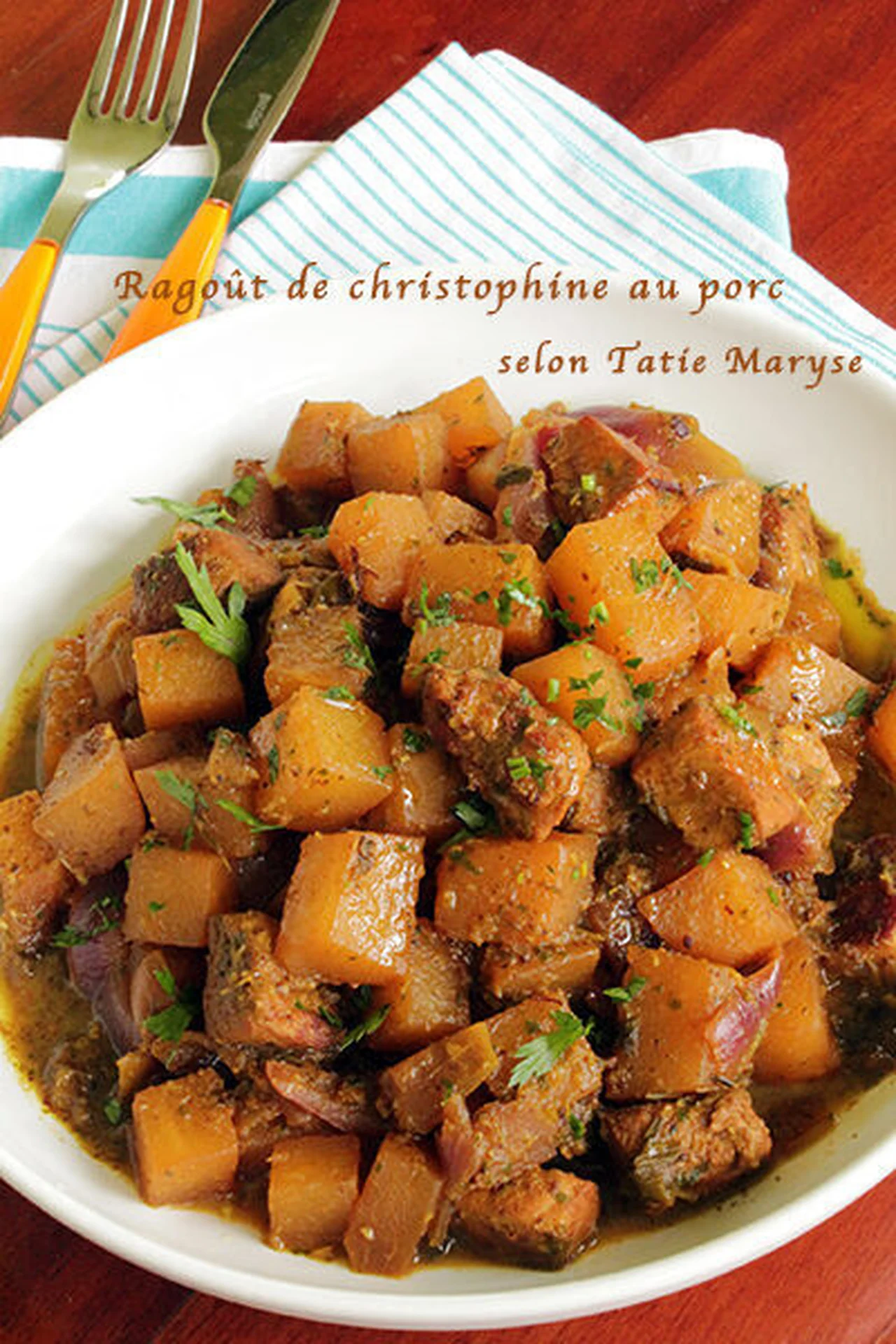 Ragoût de christophine