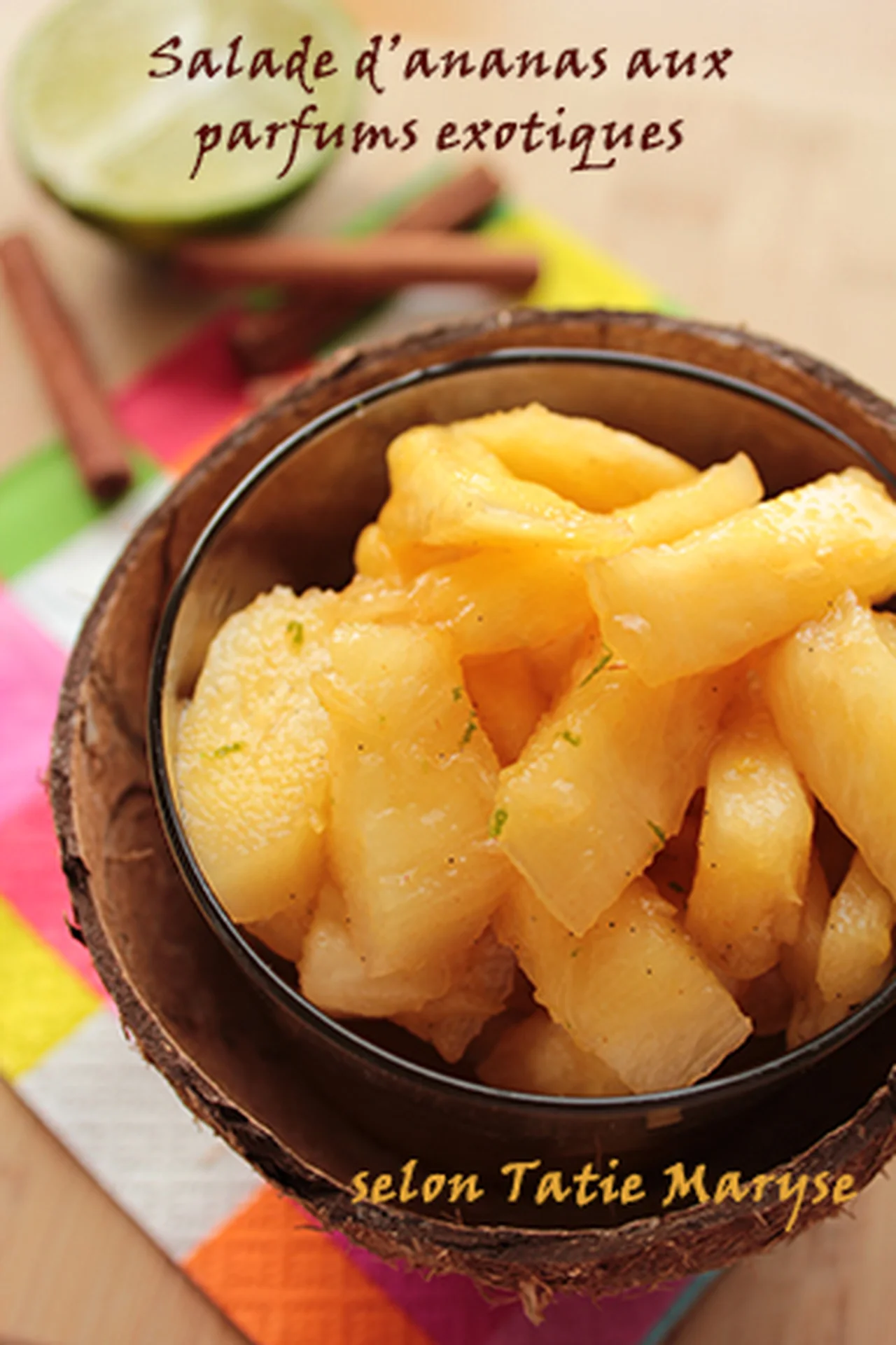 Salade d'ananas