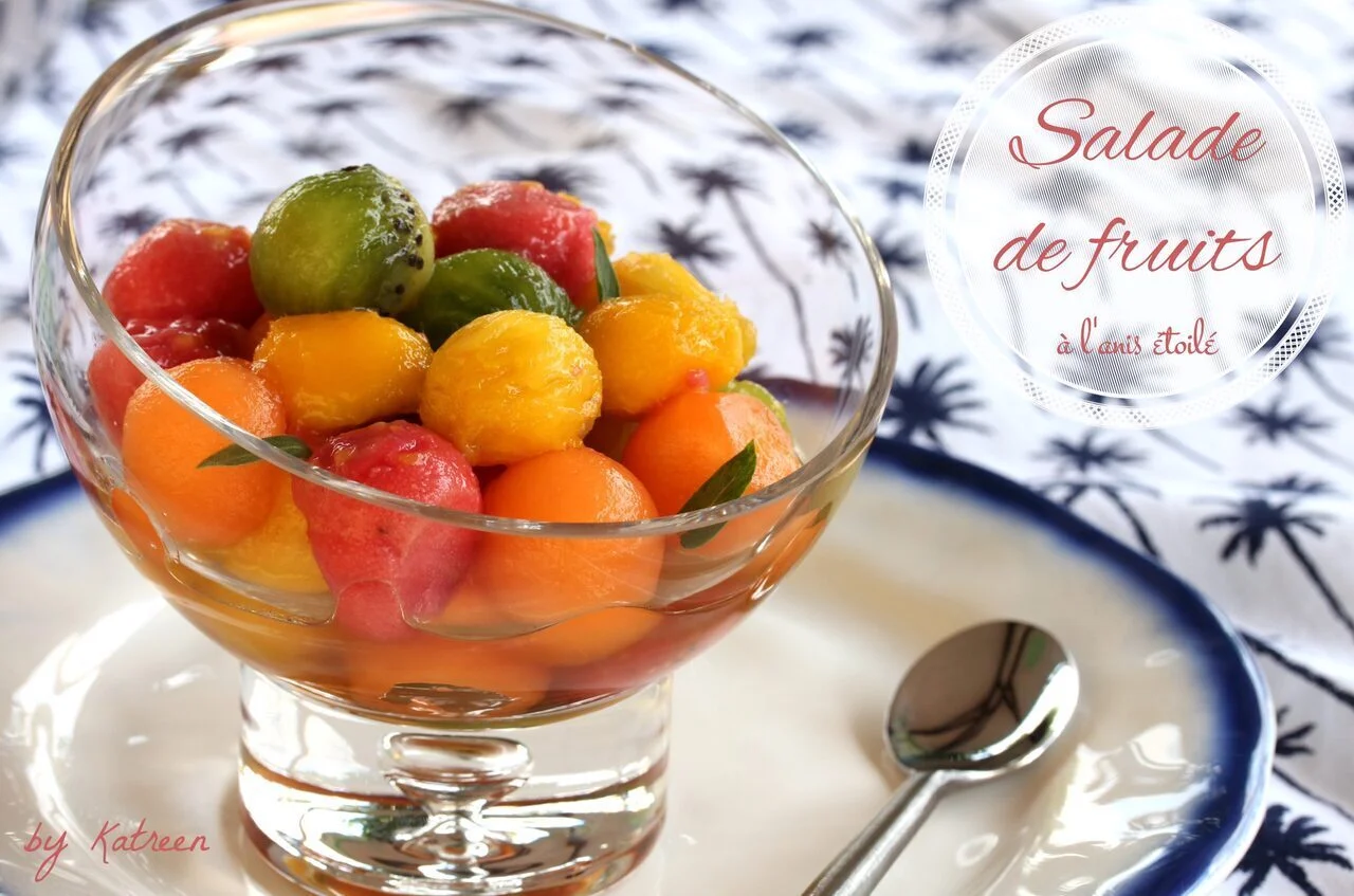 Salade de fruits tropicaux à l'anis