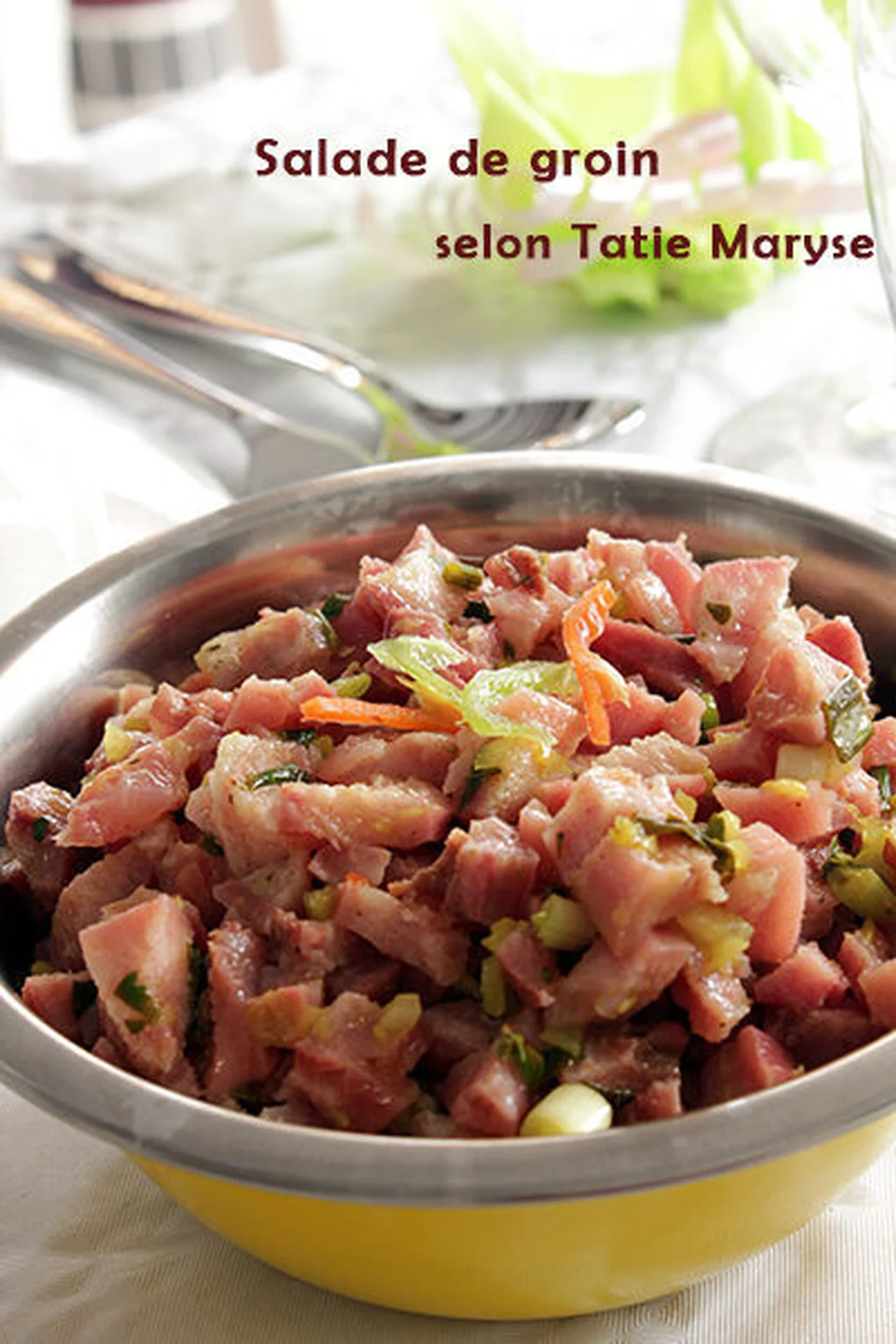 Salade de groin antillaise