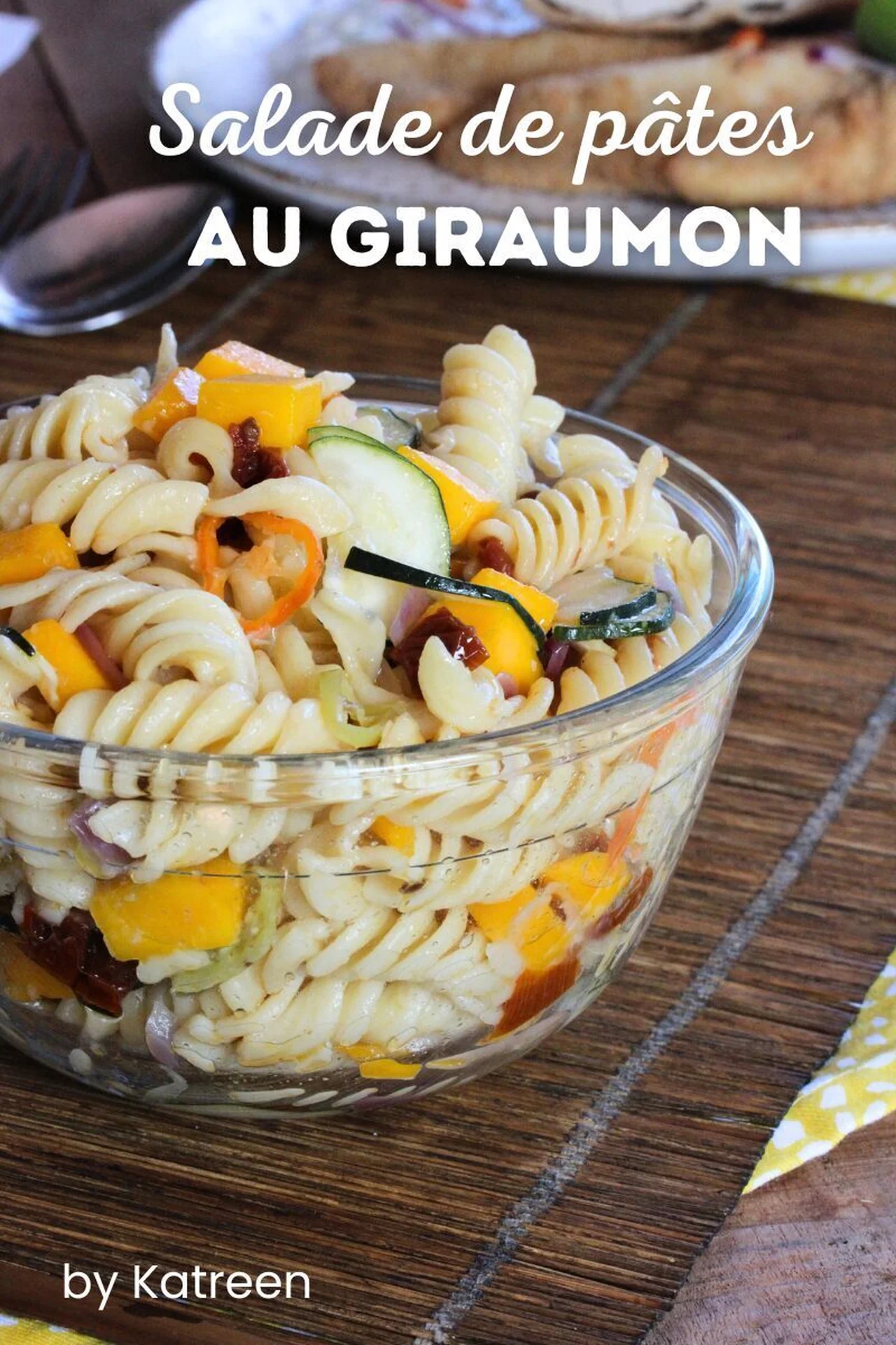 Salade de pâtes au giraumon