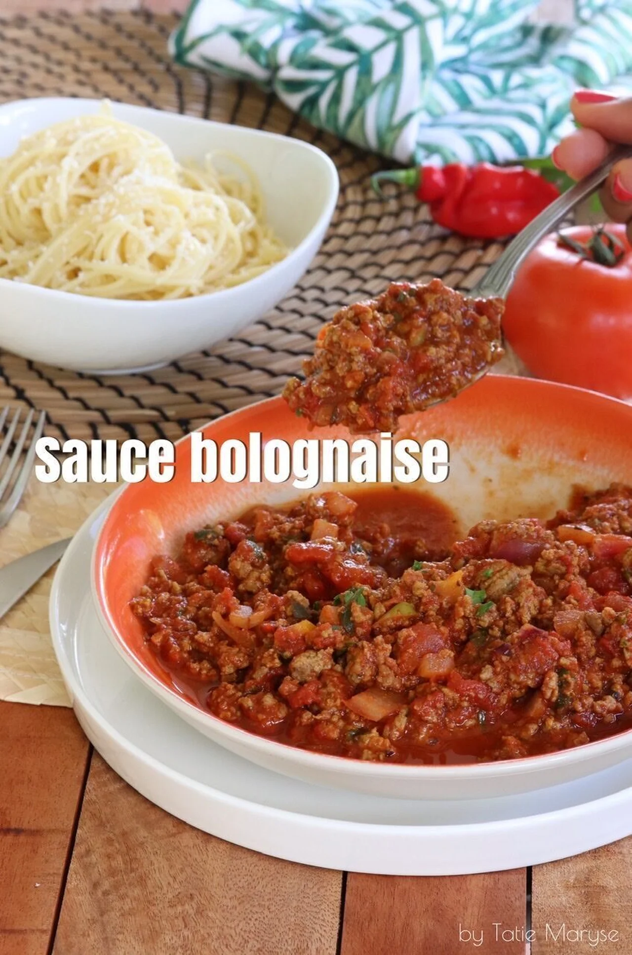 Sauce bolognaise antillaise