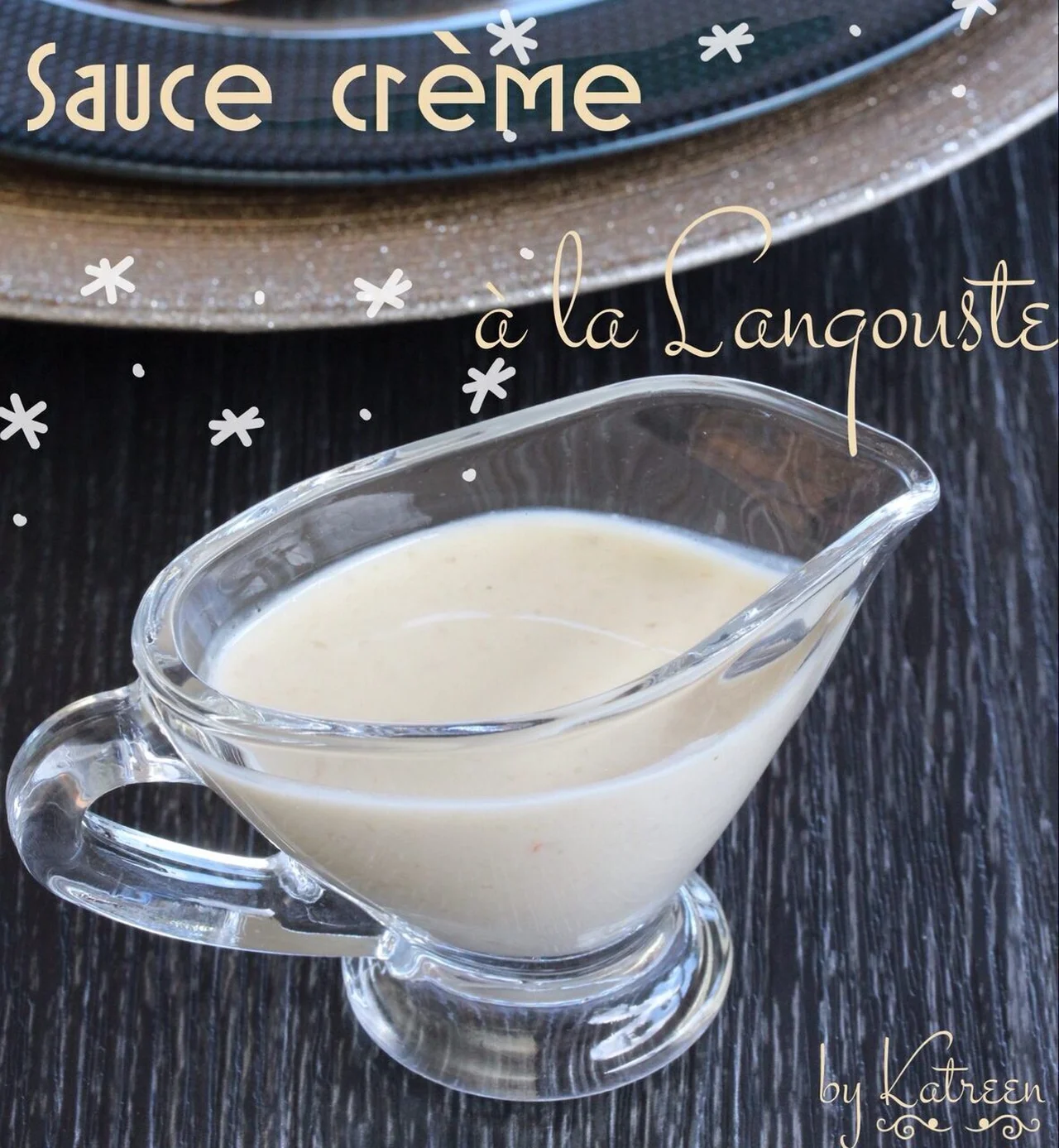 Sauce crème à la langouste