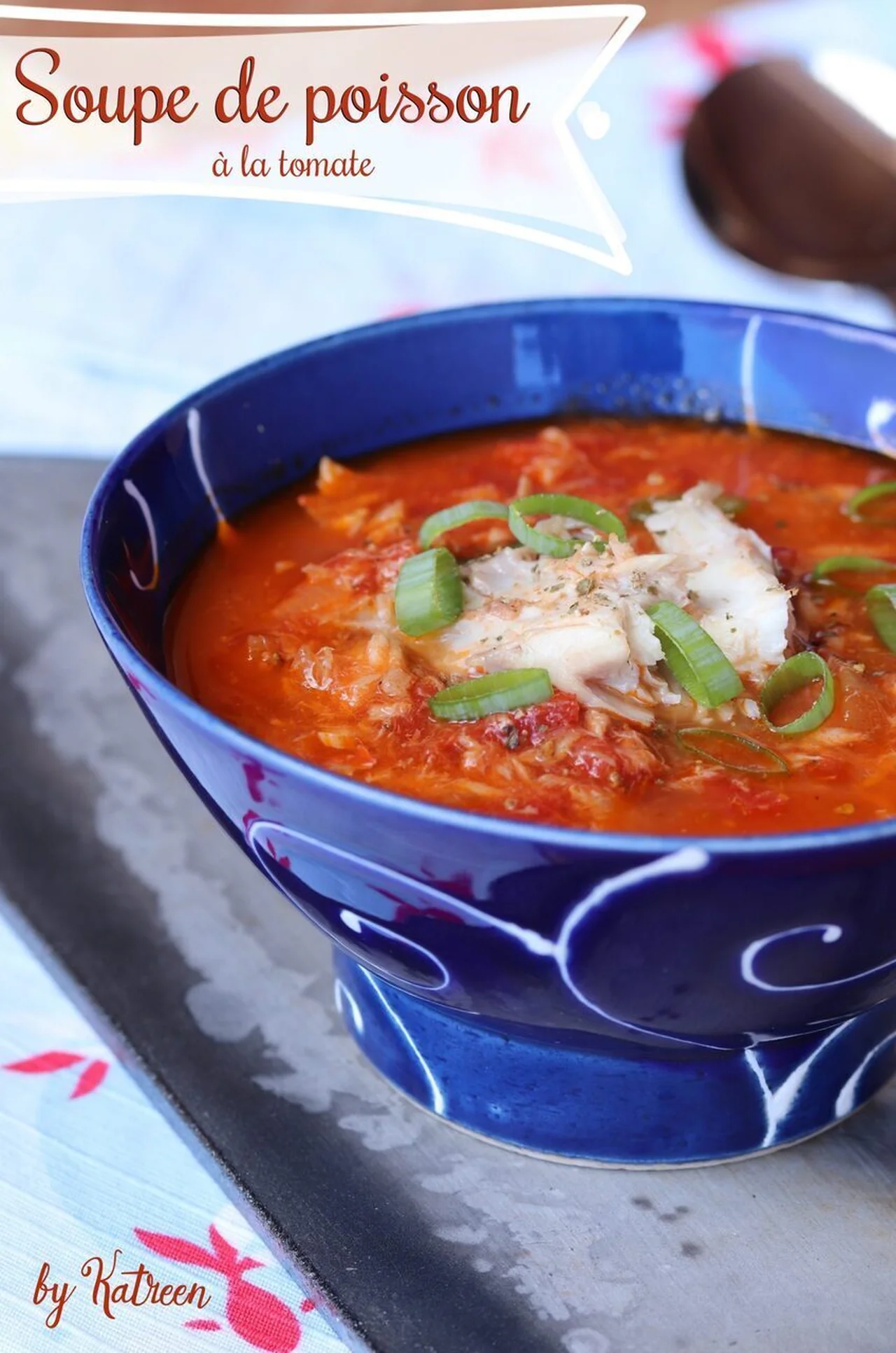 Soupe de poisson à la tomate