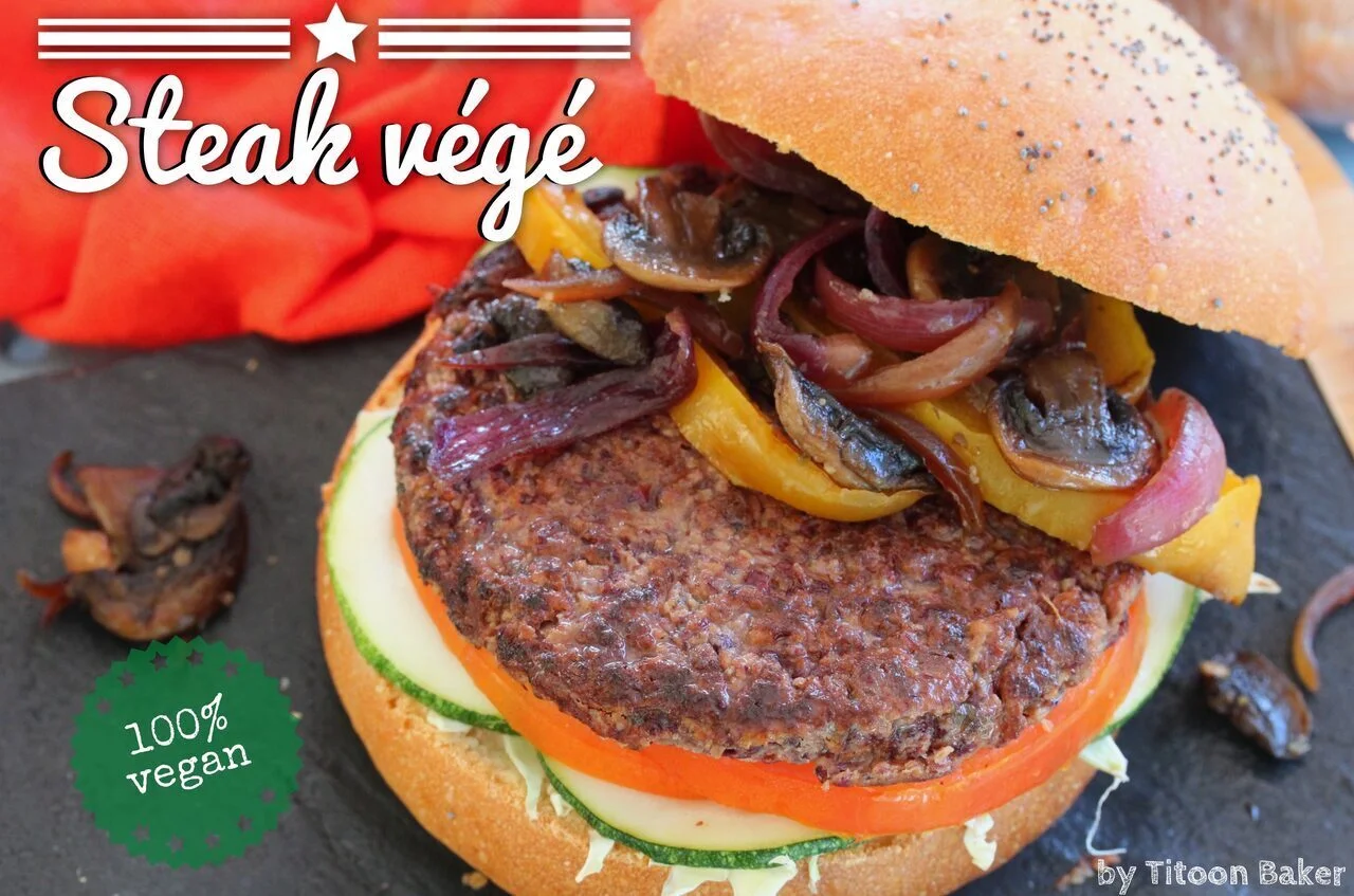 Steak vegan aux épices antillaises