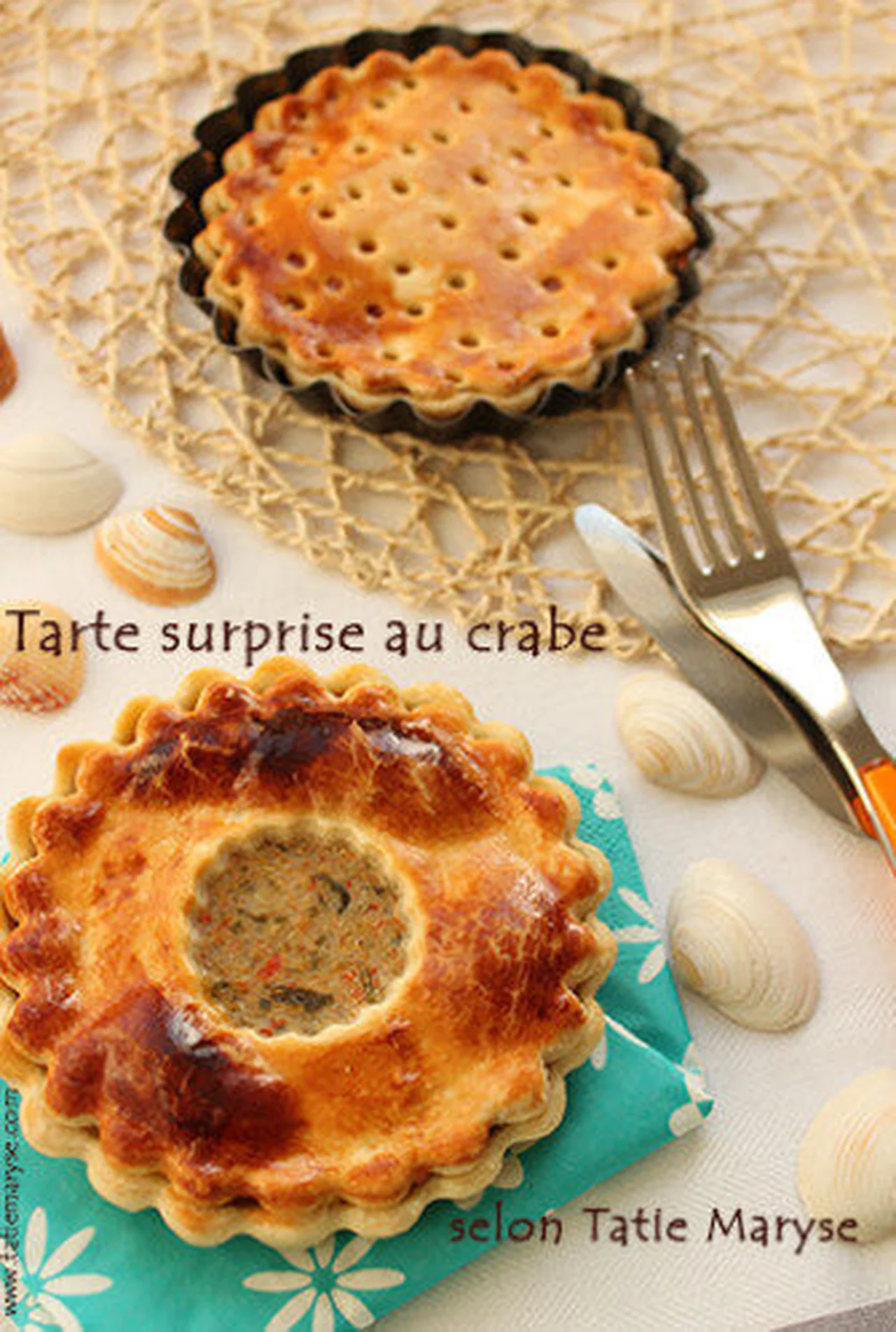 Tarte au crabe