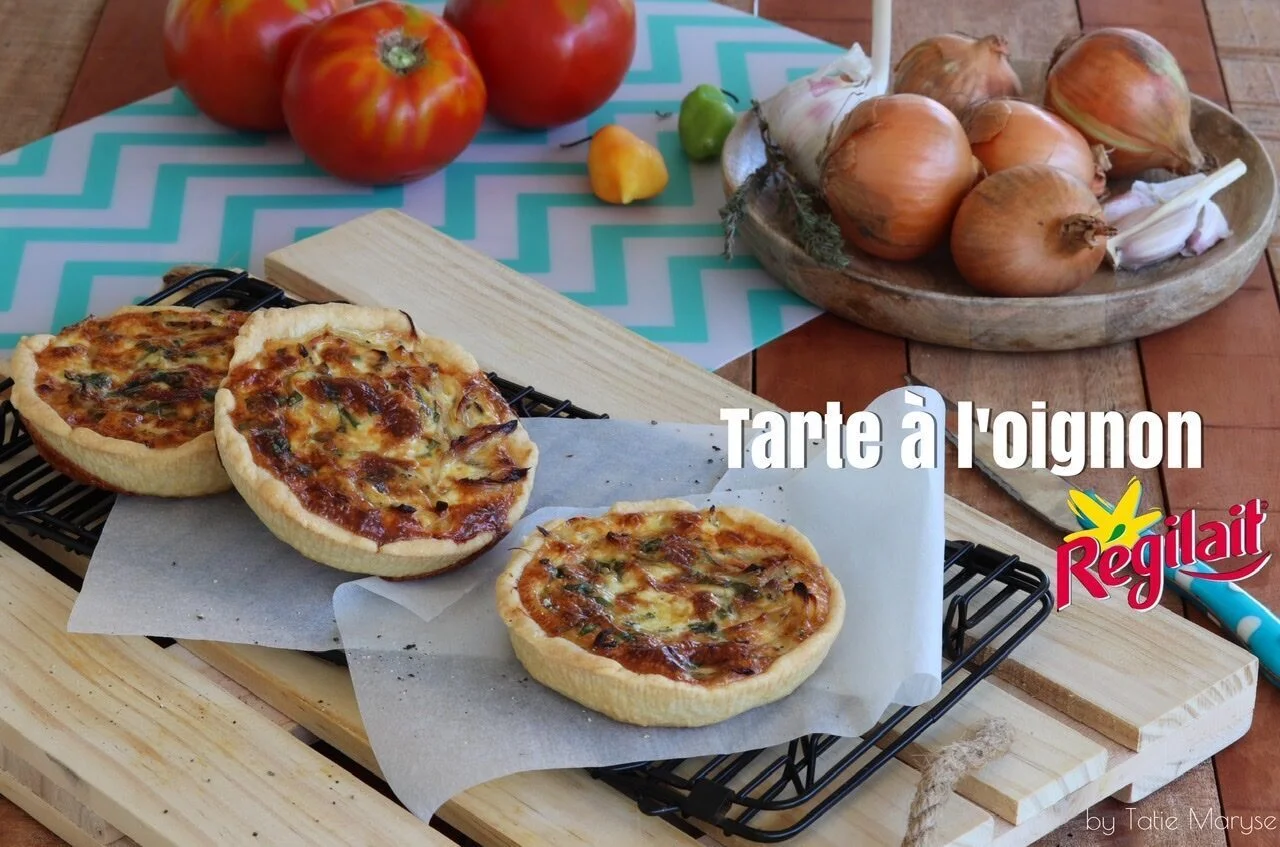 Tarte à l'oignon sans béchamel