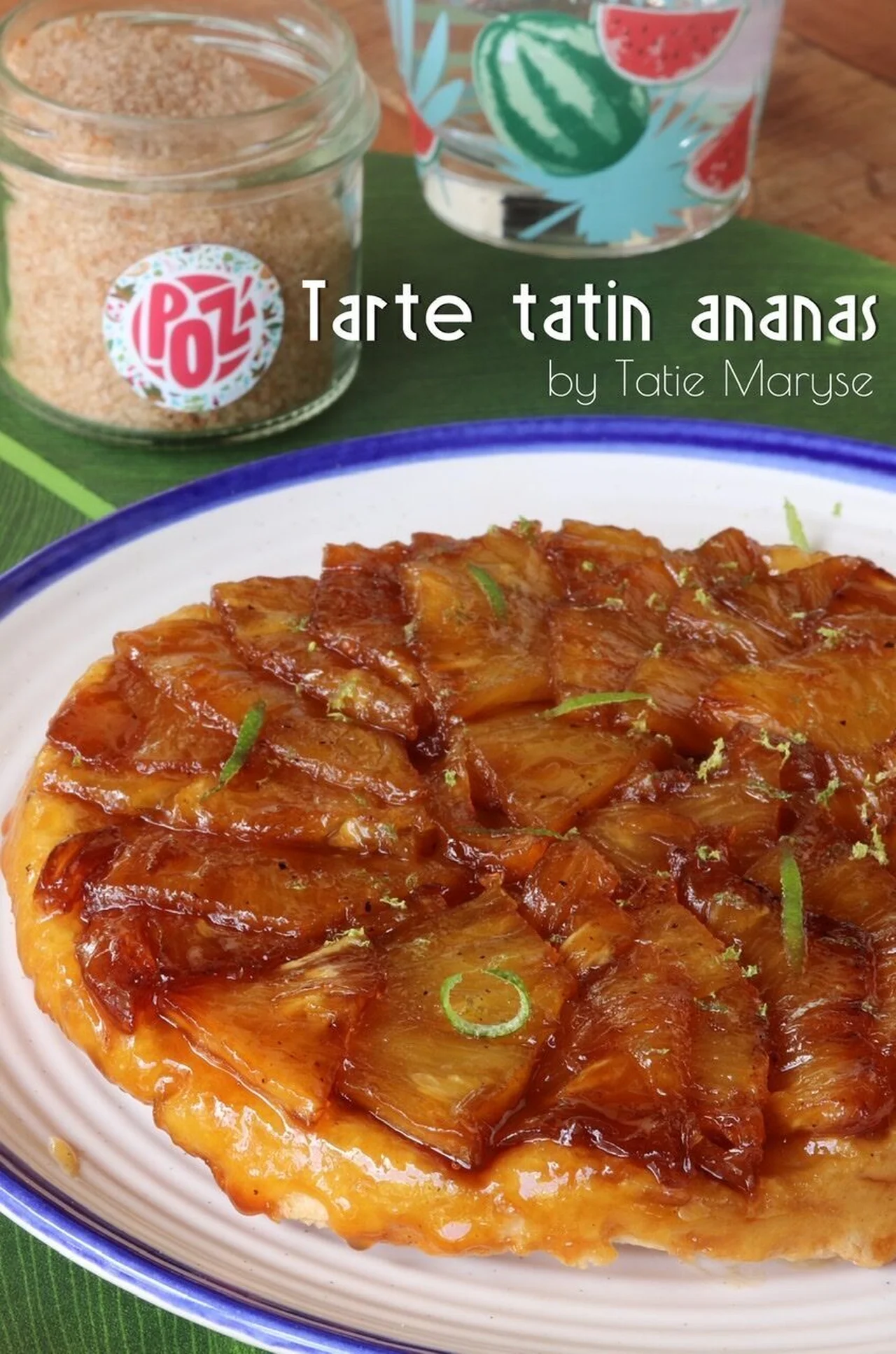 Tarte tatin à l'ananas