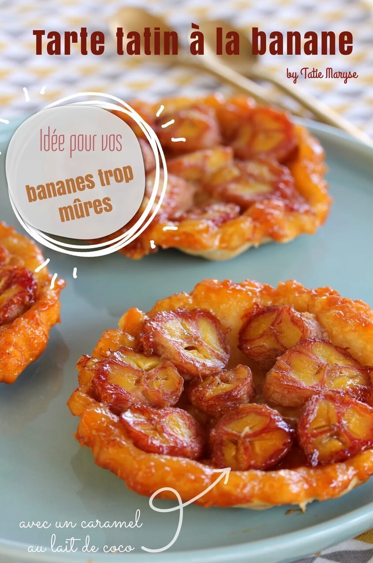 Tarte tatin à la banane
