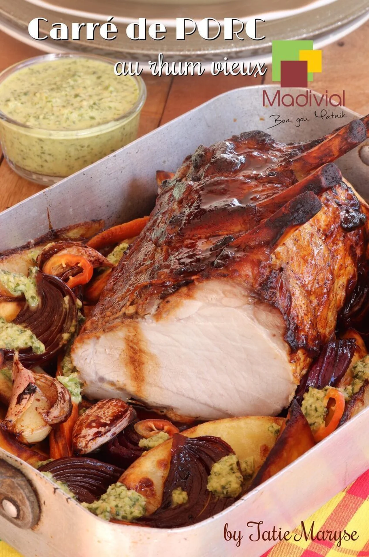 Carré de porc au rhum vieux